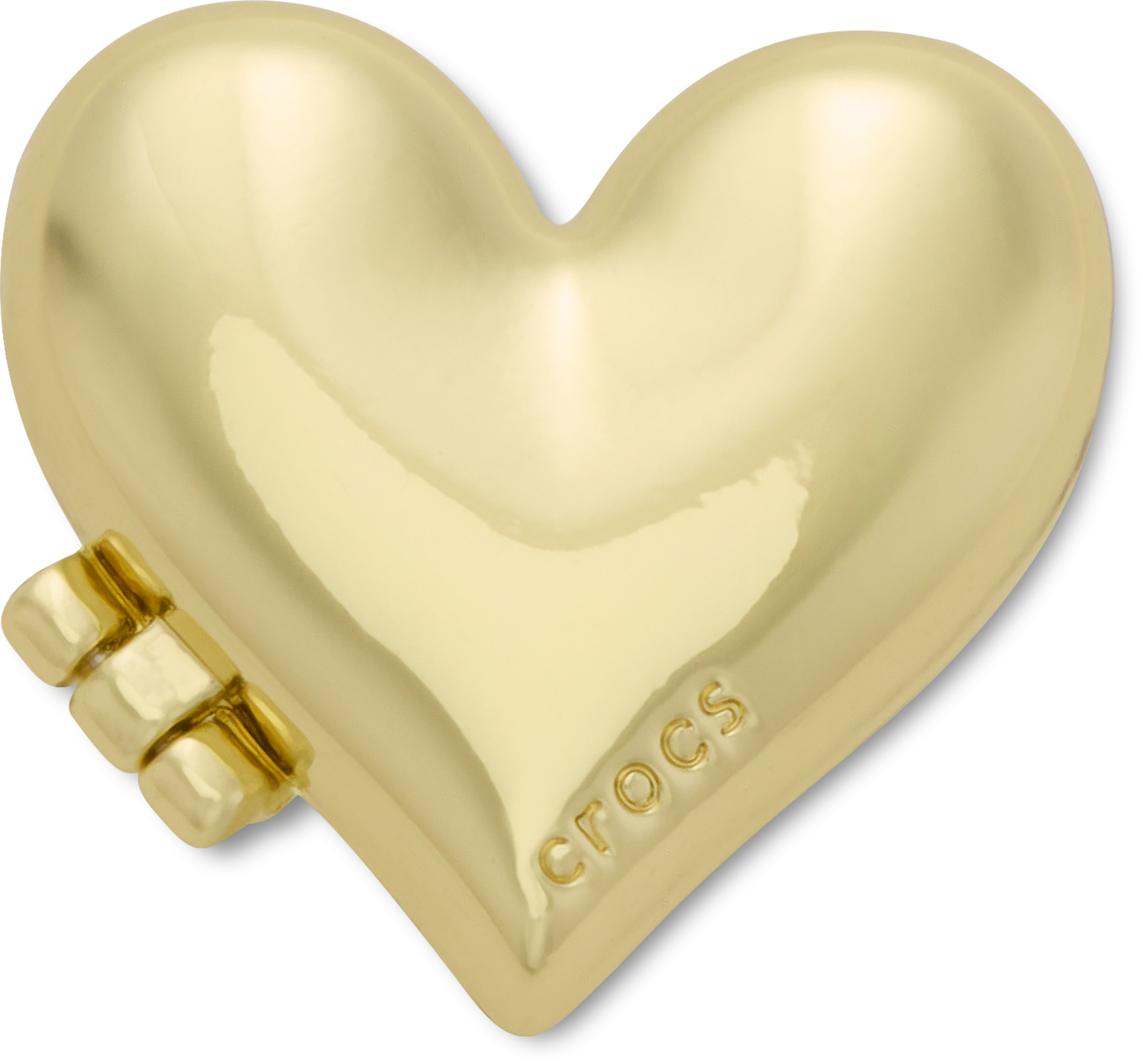 Gold Bubble Locket Heart