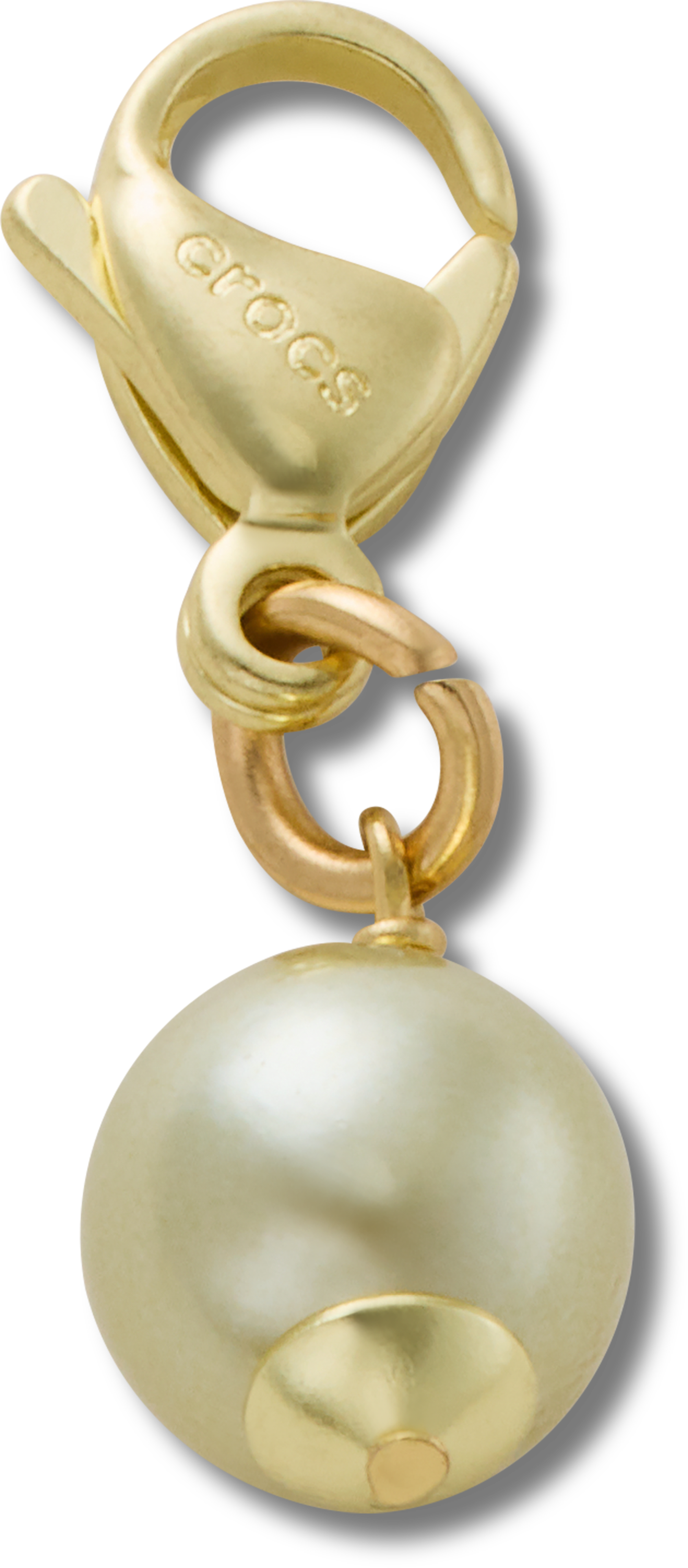 Gold and Green SMT Pearl Charm