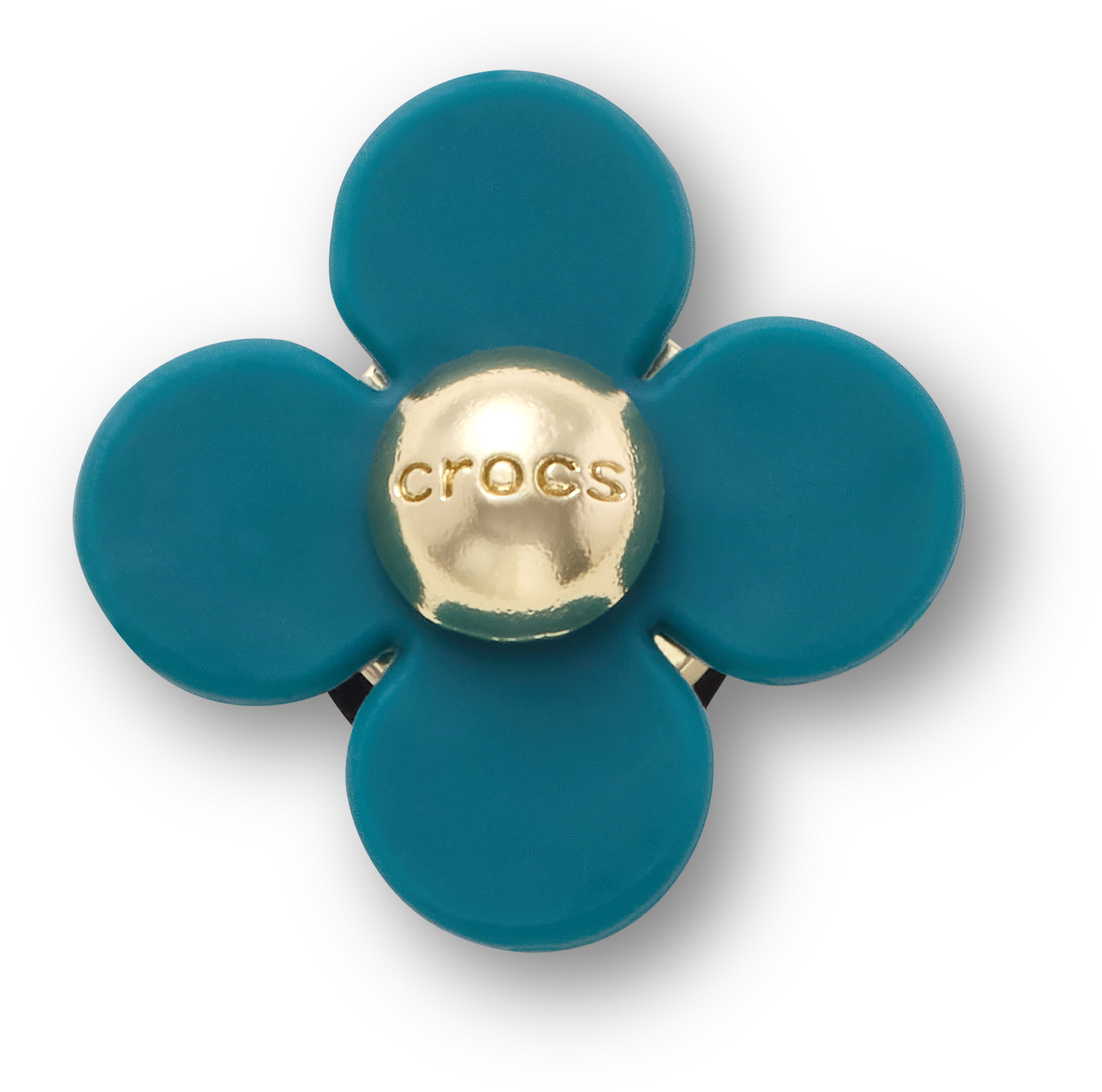 Retro Blue Spinner Flower