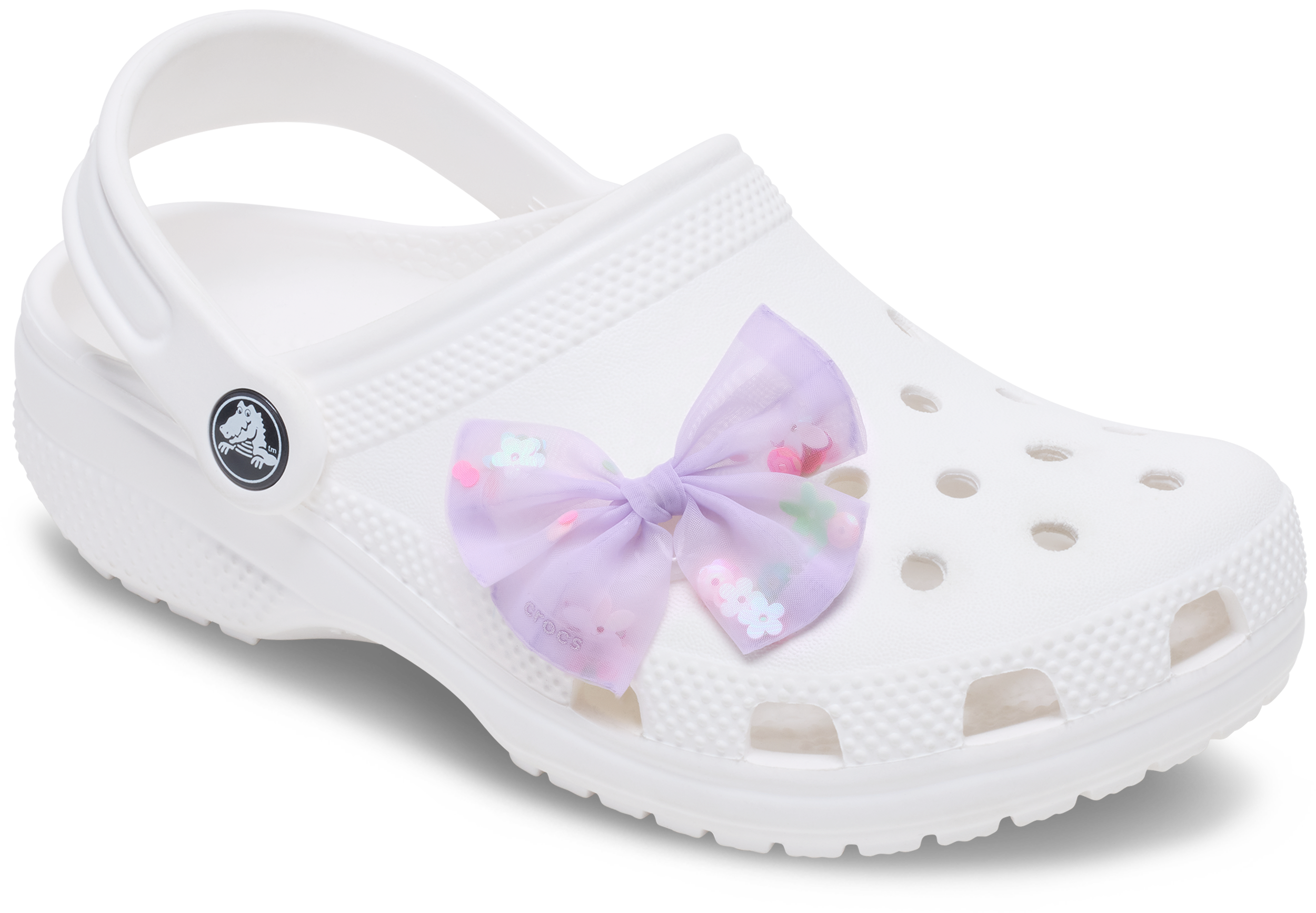 Mesh Sequin Bow