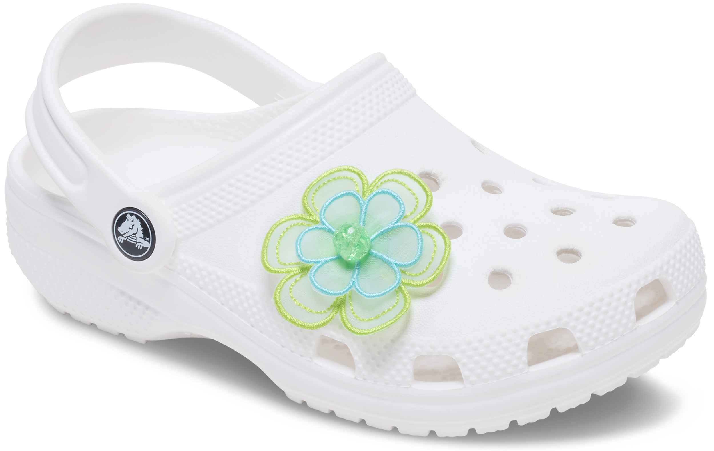 Green Mesh Flower