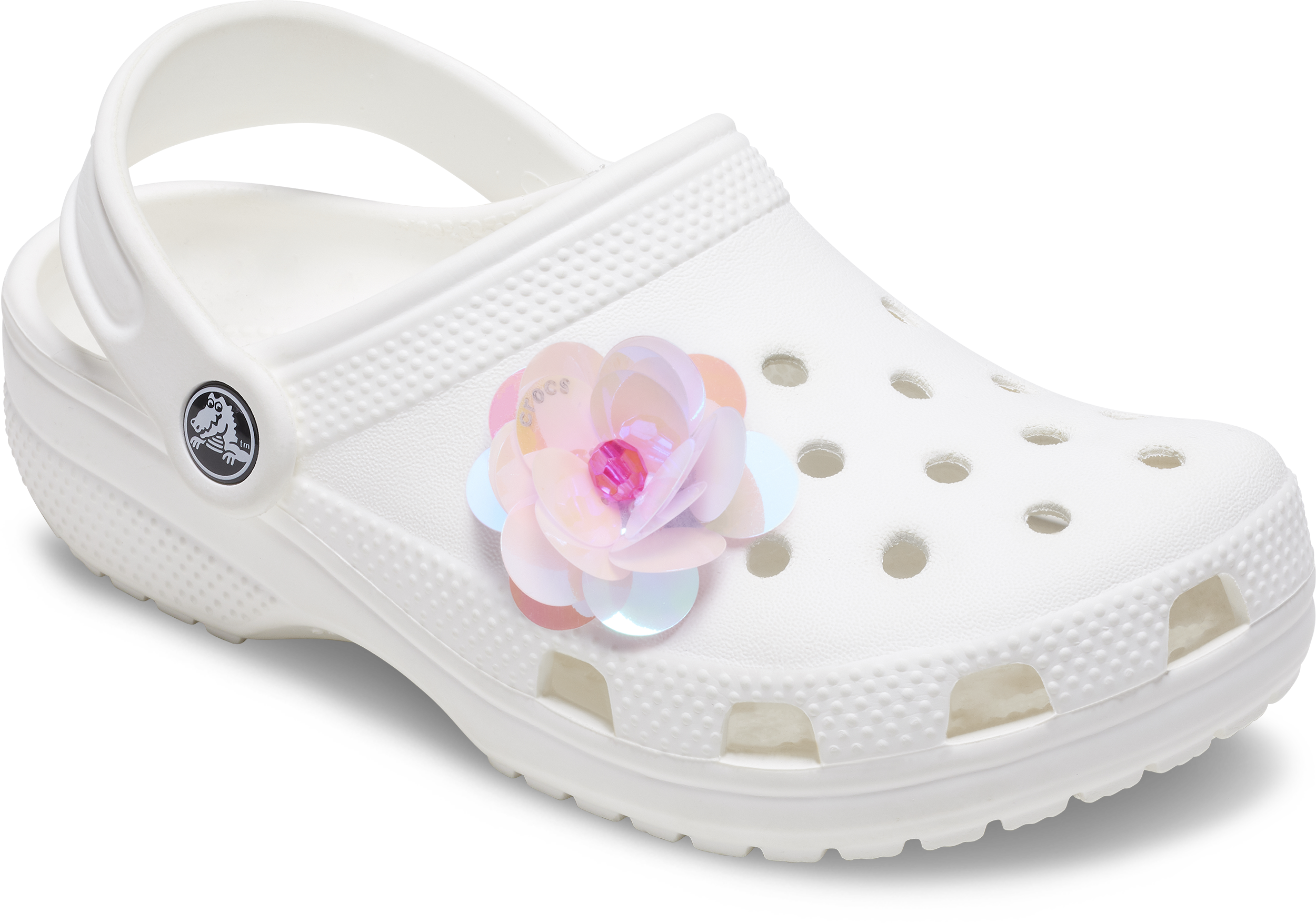 Sequin Pink Flower