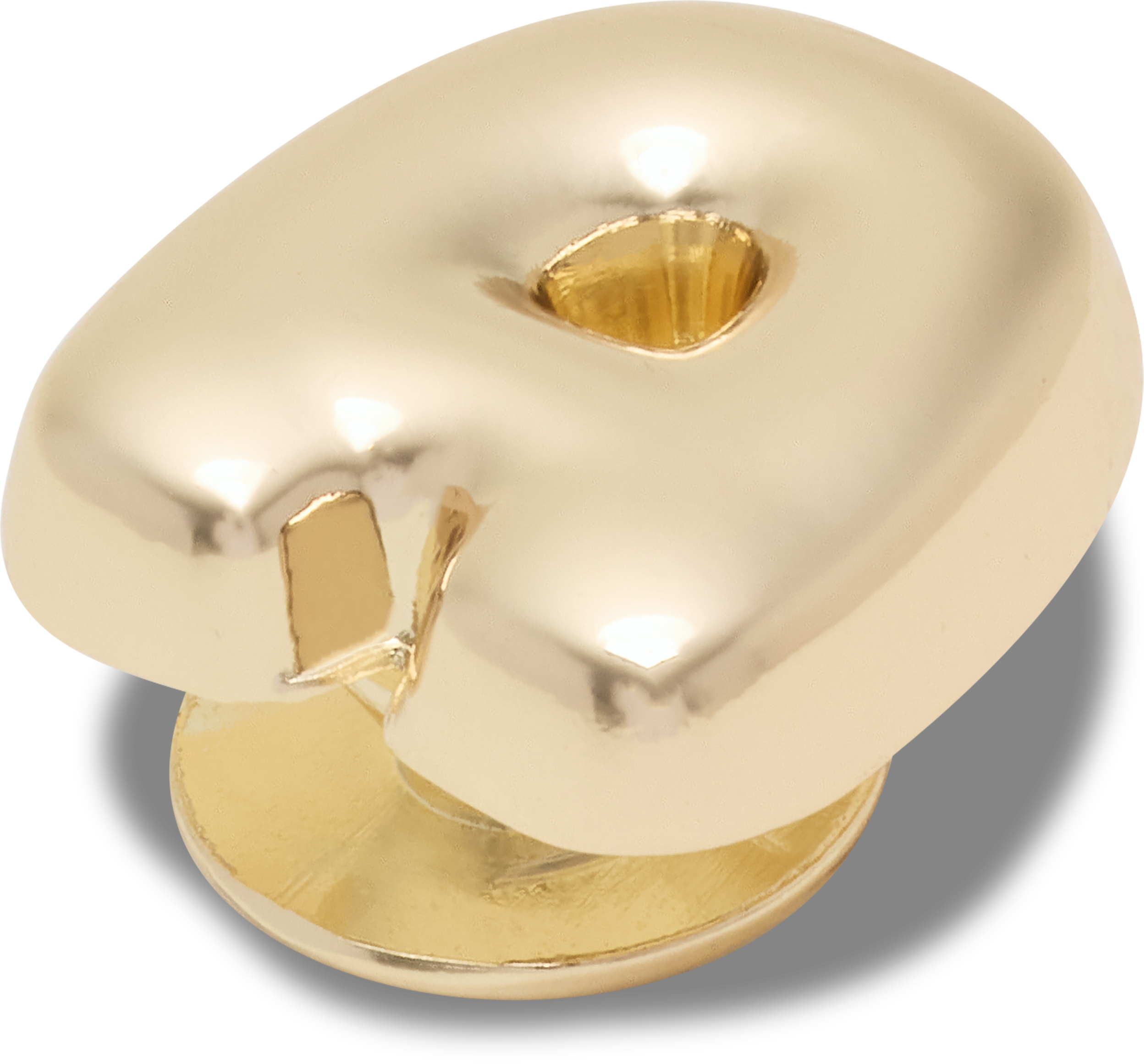 Gold Bubble Letter A