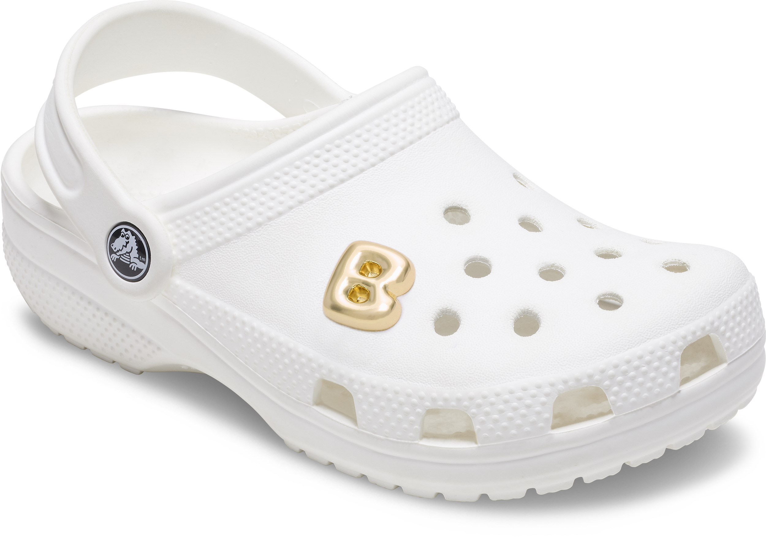 Gold Bubble Letter B