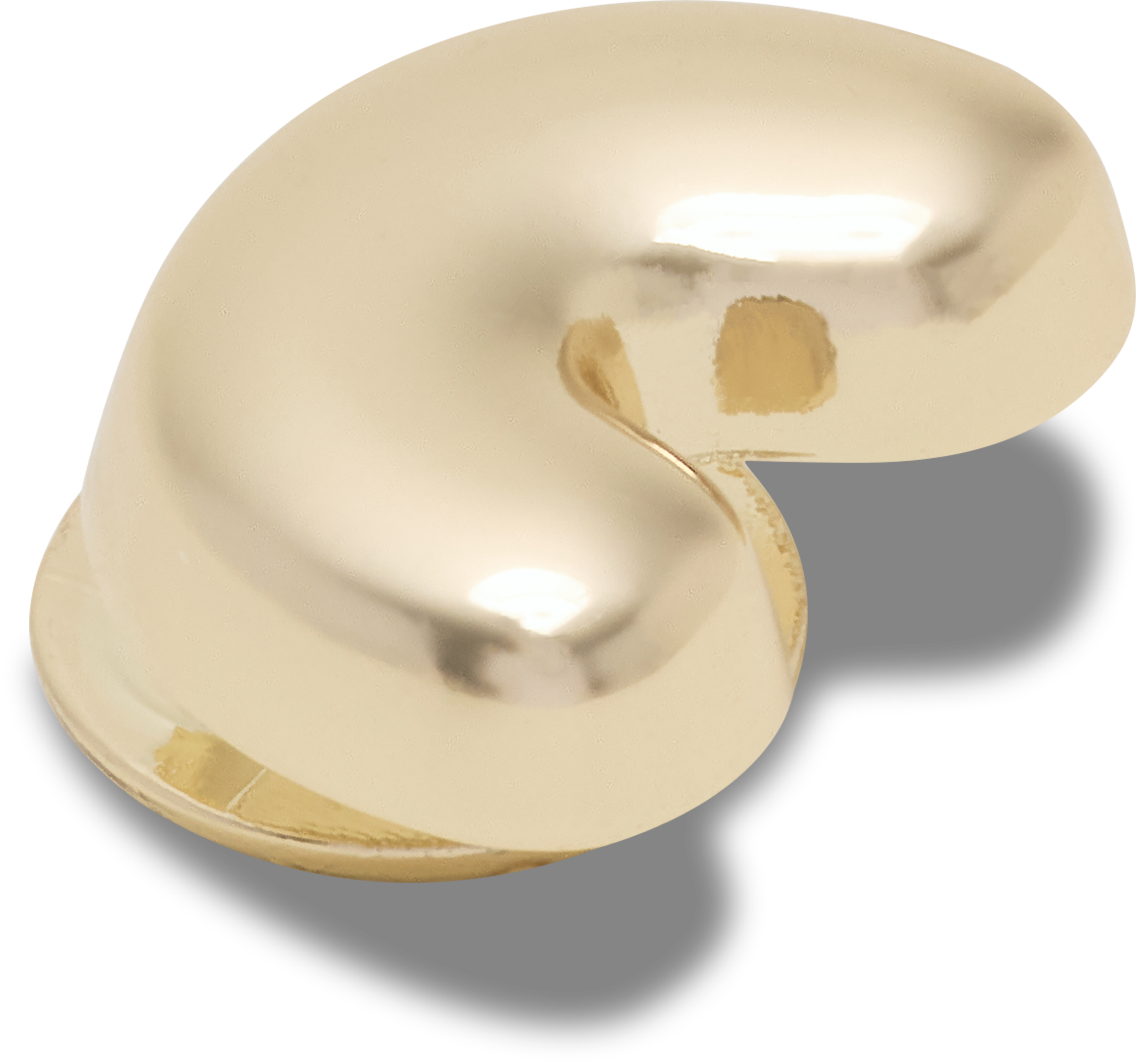 Gold Bubble Letter C
