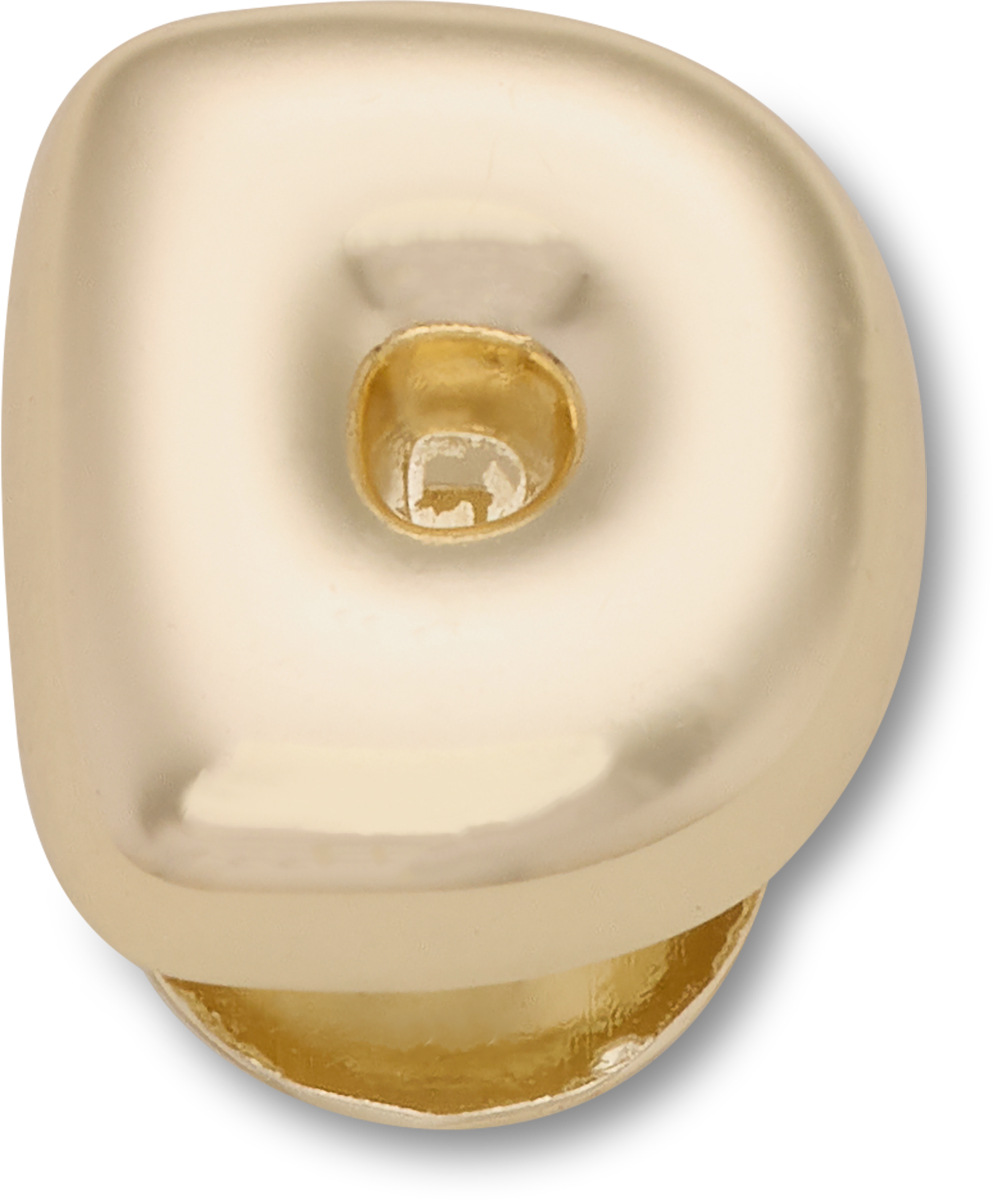 Gold Bubble Letter D