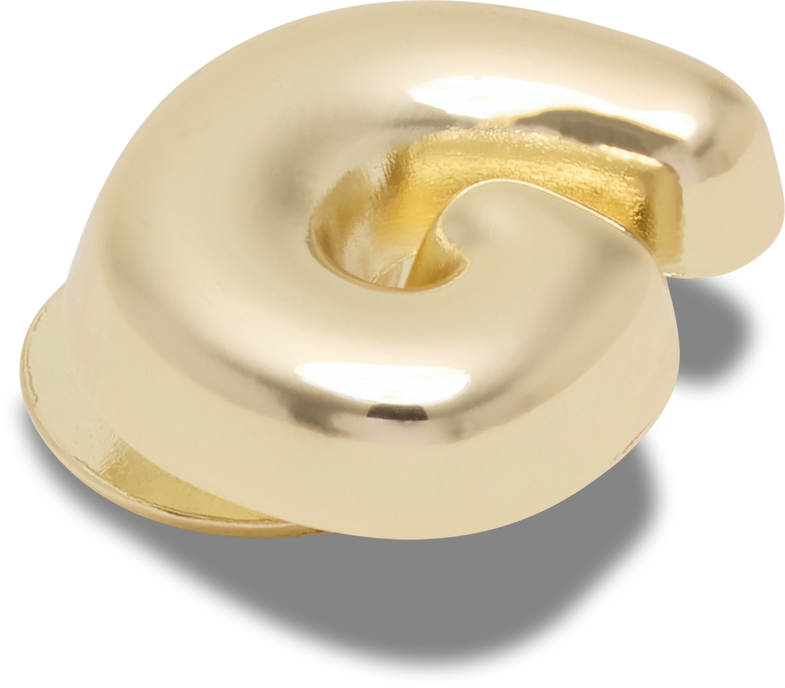 Gold Bubble Letter