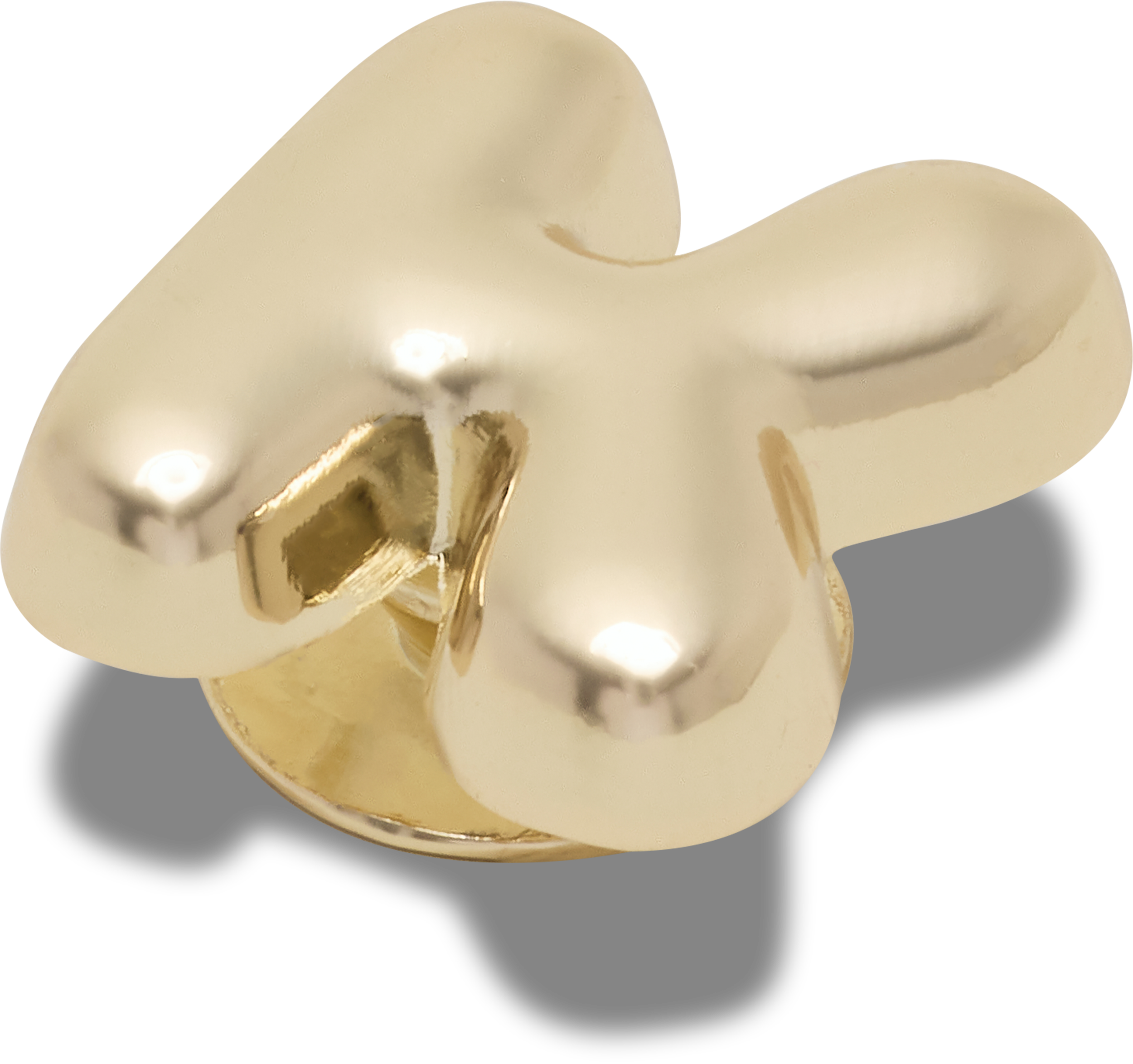 Gold Bubble Letter K