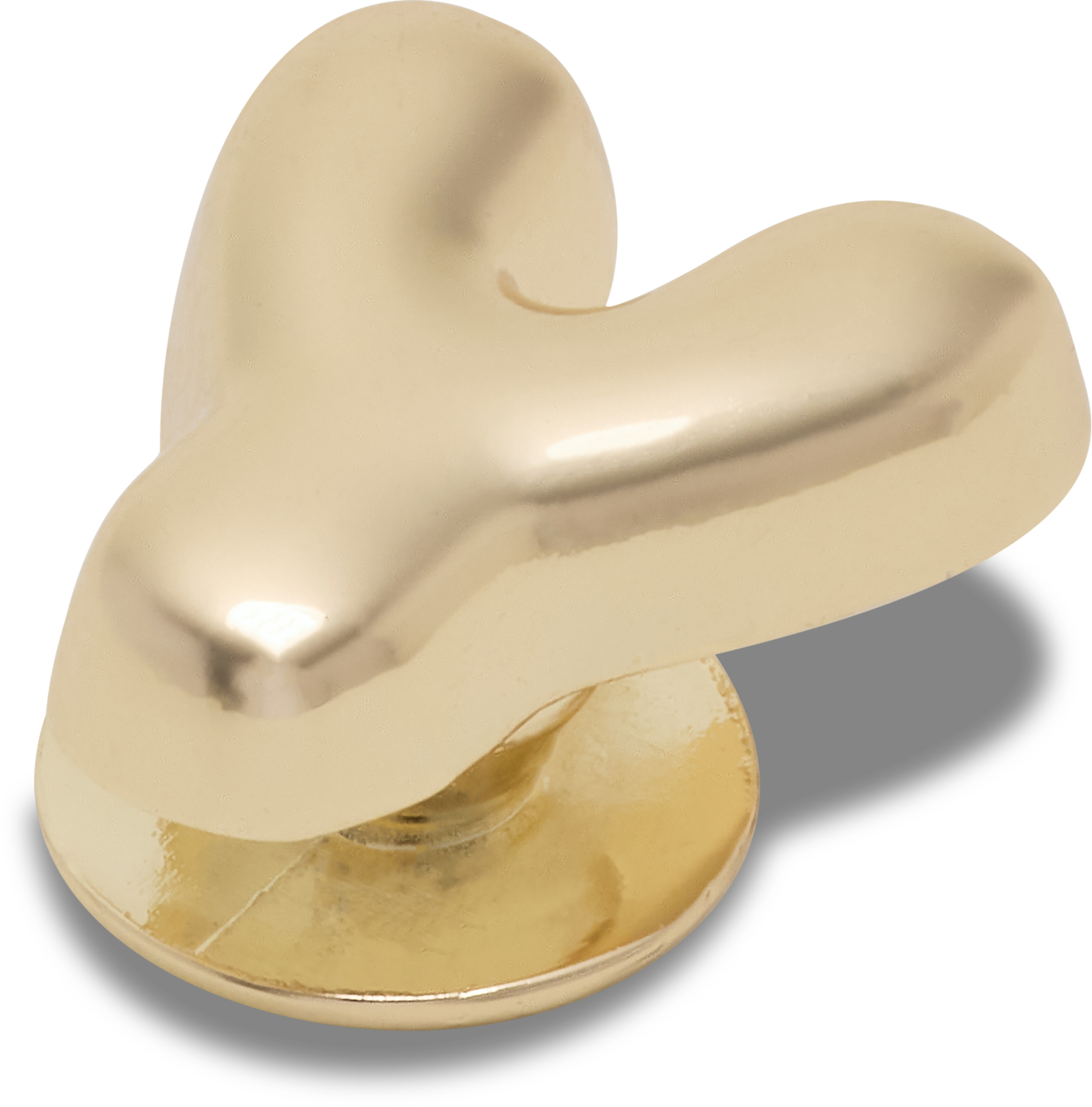 Gold Bubble Letter Y