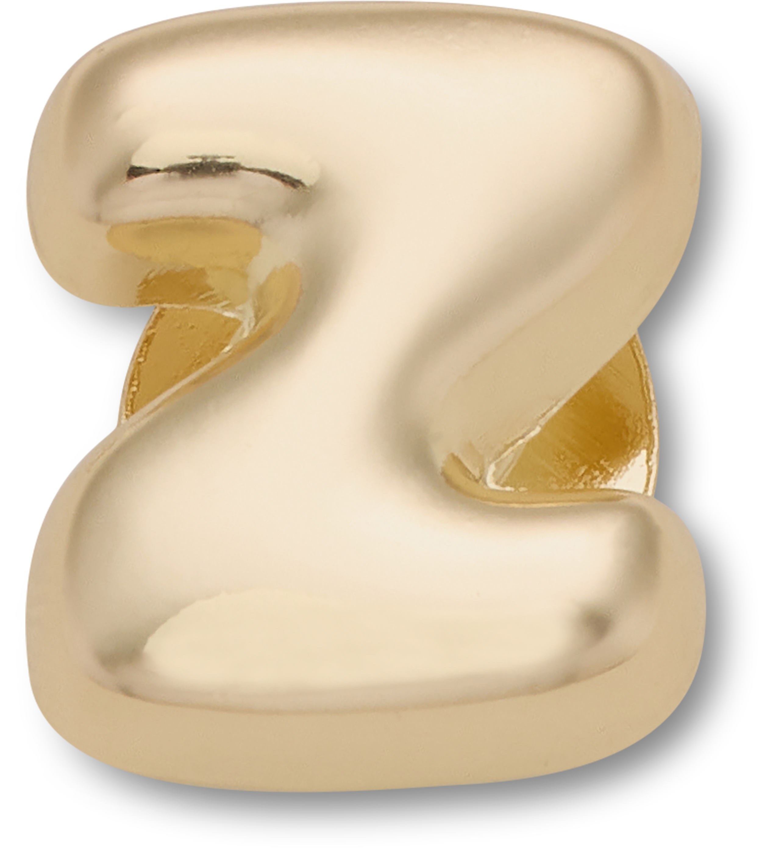 Gold Bubble Letter Z