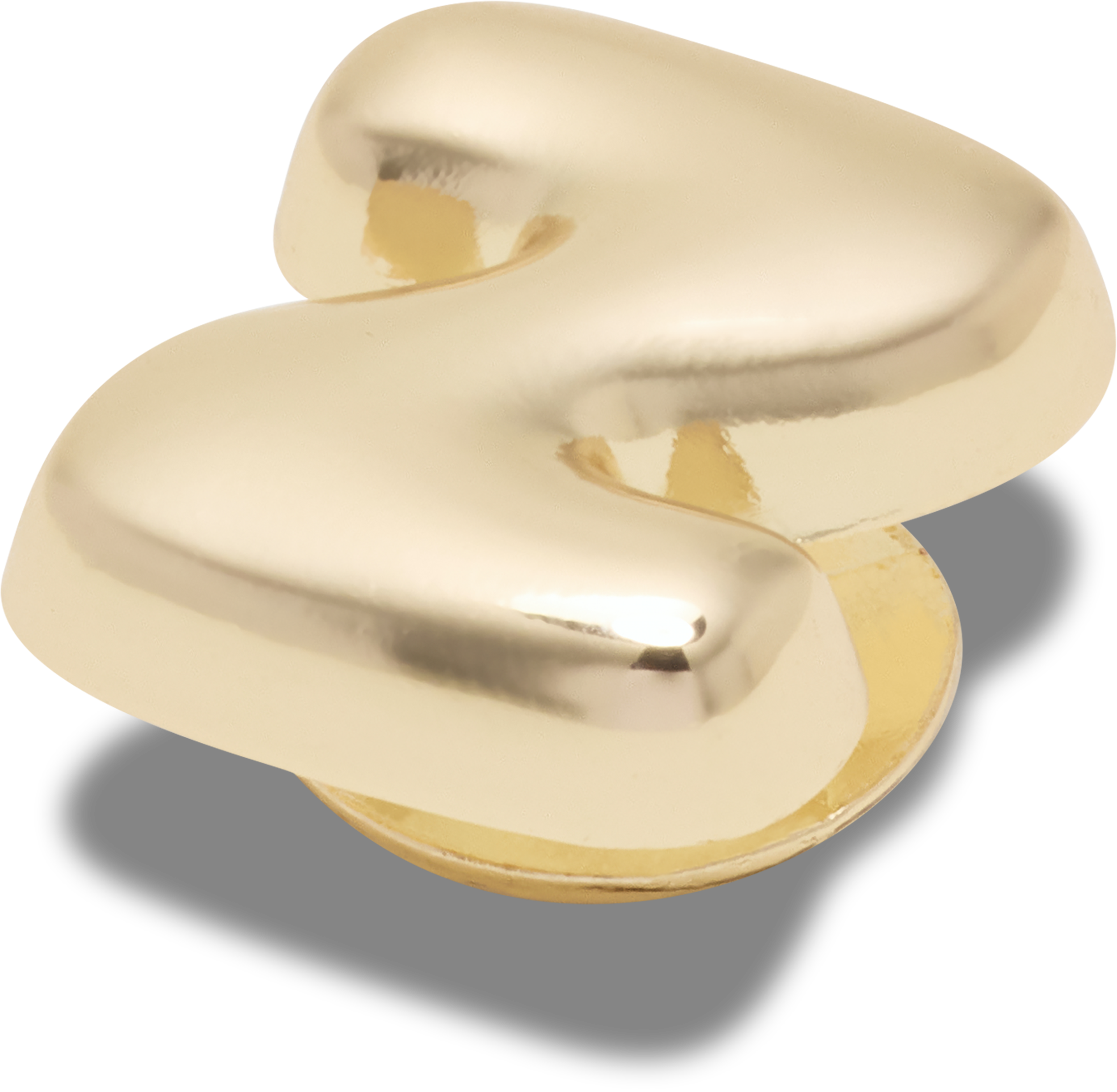Gold Bubble Letter Z