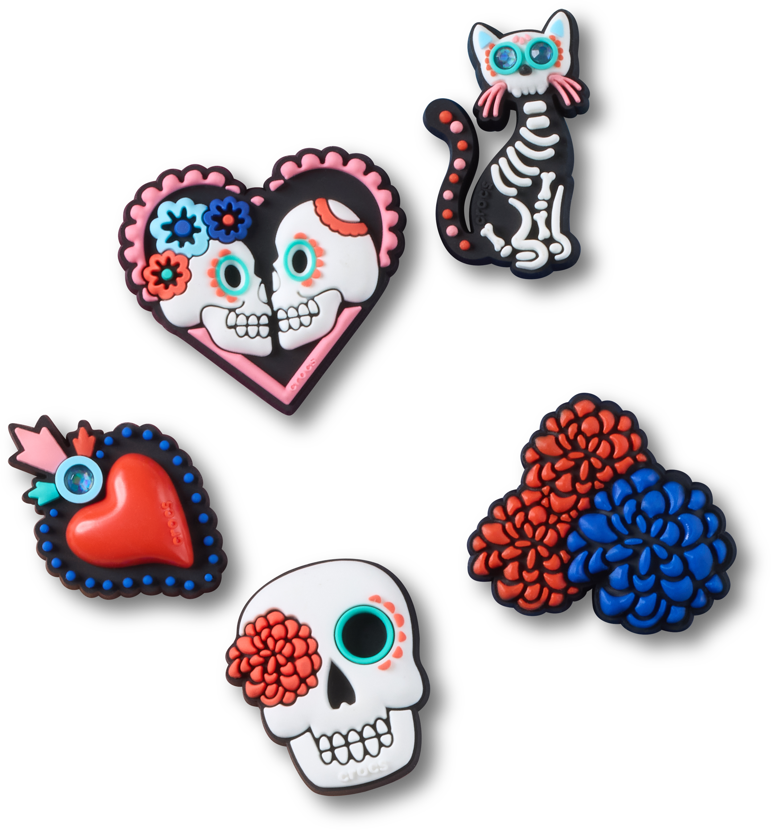 Artsy Dia De Los Muertos 5 Pack