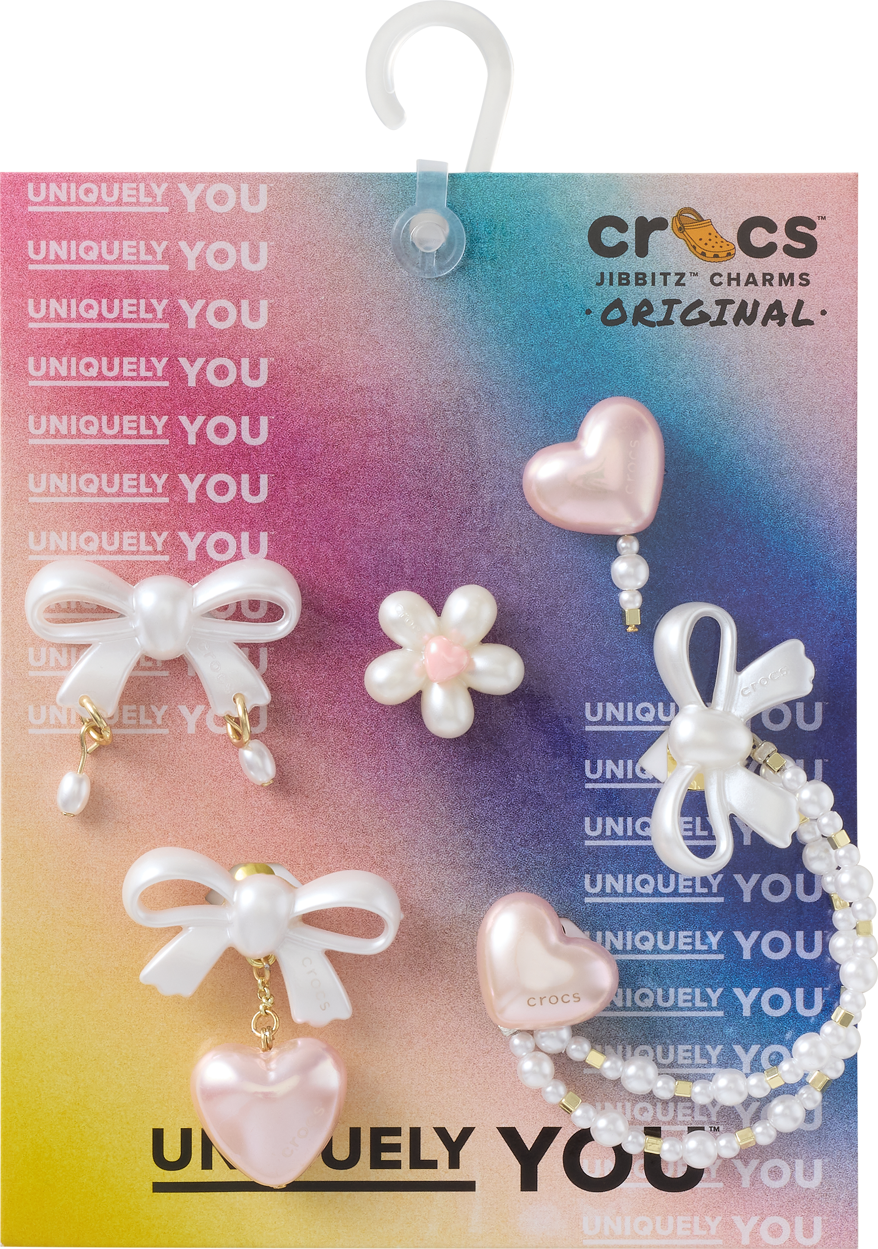 Bow and Pink Heart 5 Pack