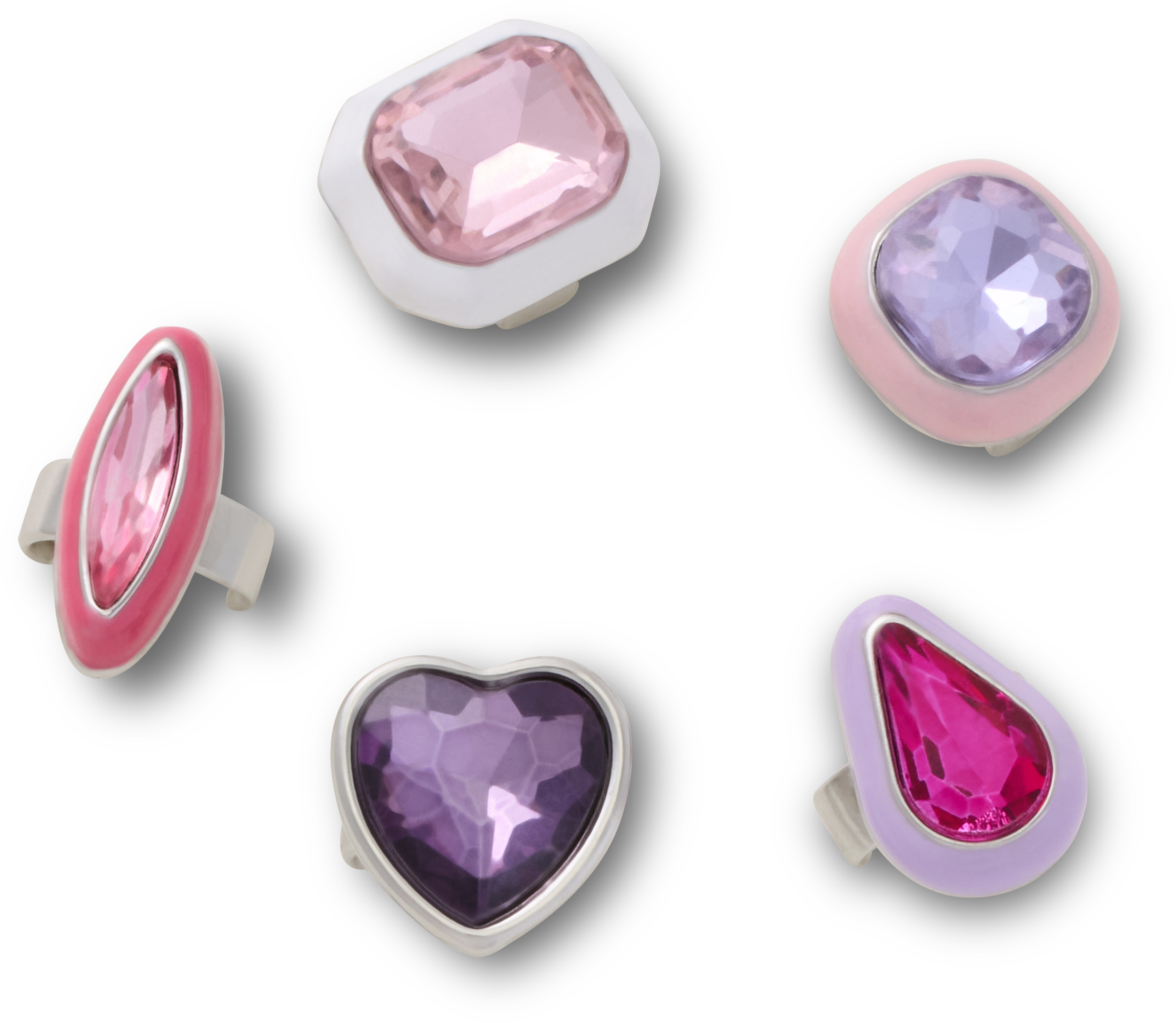 Sandal C Charms Multi Gems 5 Pack