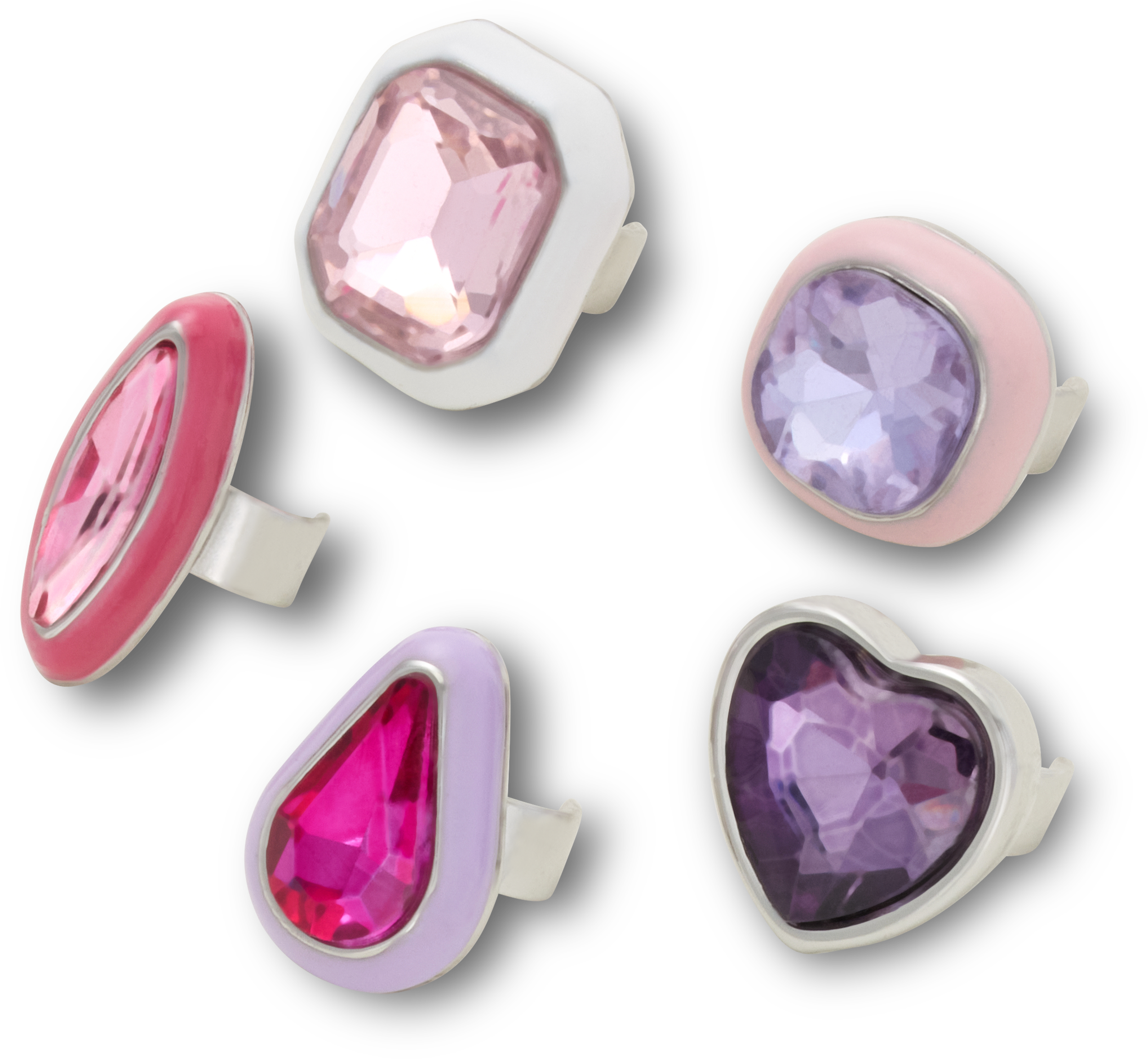 Sandal C Charms Multi Gems 5 Pack
