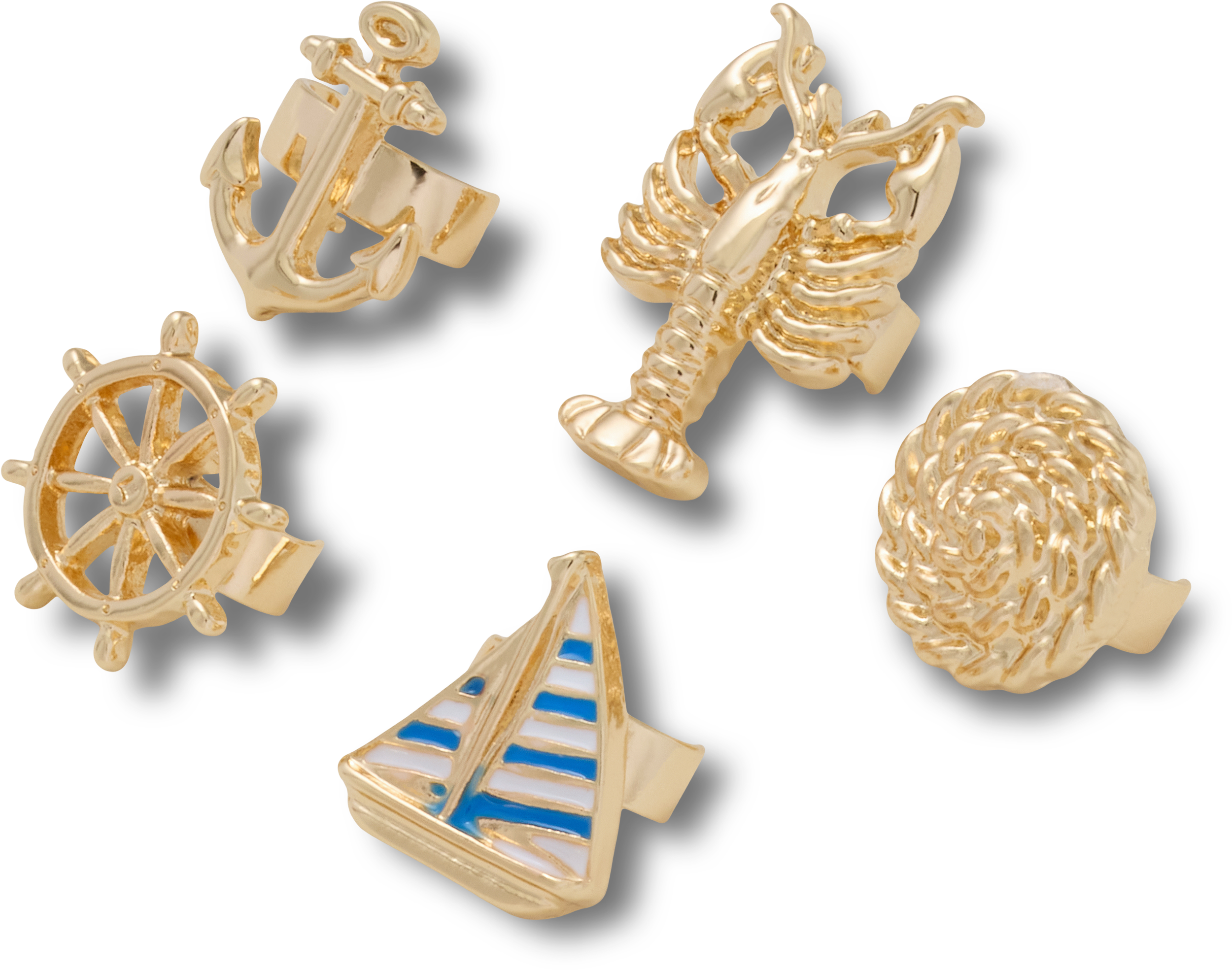 Sandal C Charms Nautical Icon 5 Pack