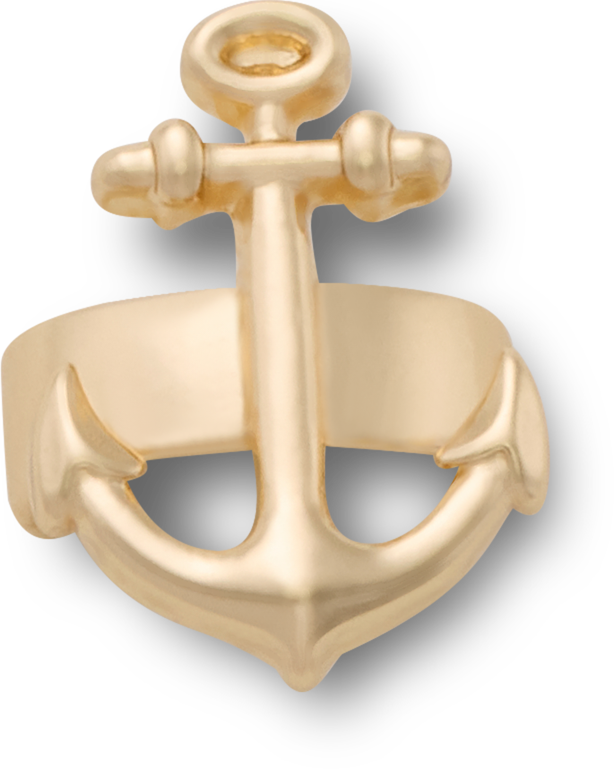Gold Anchor Sandal C Charm
