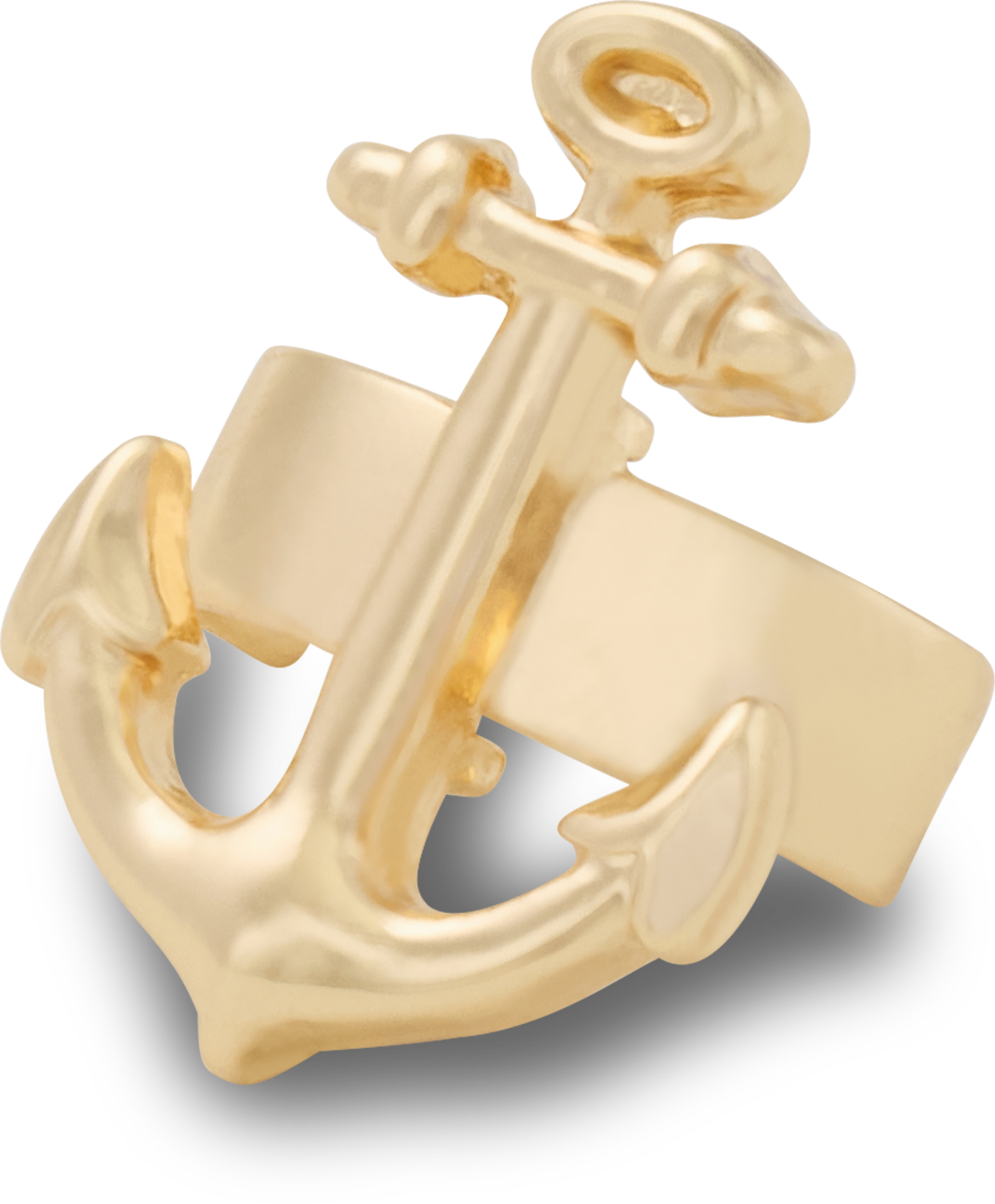 Gold Anchor Sandal C Charm