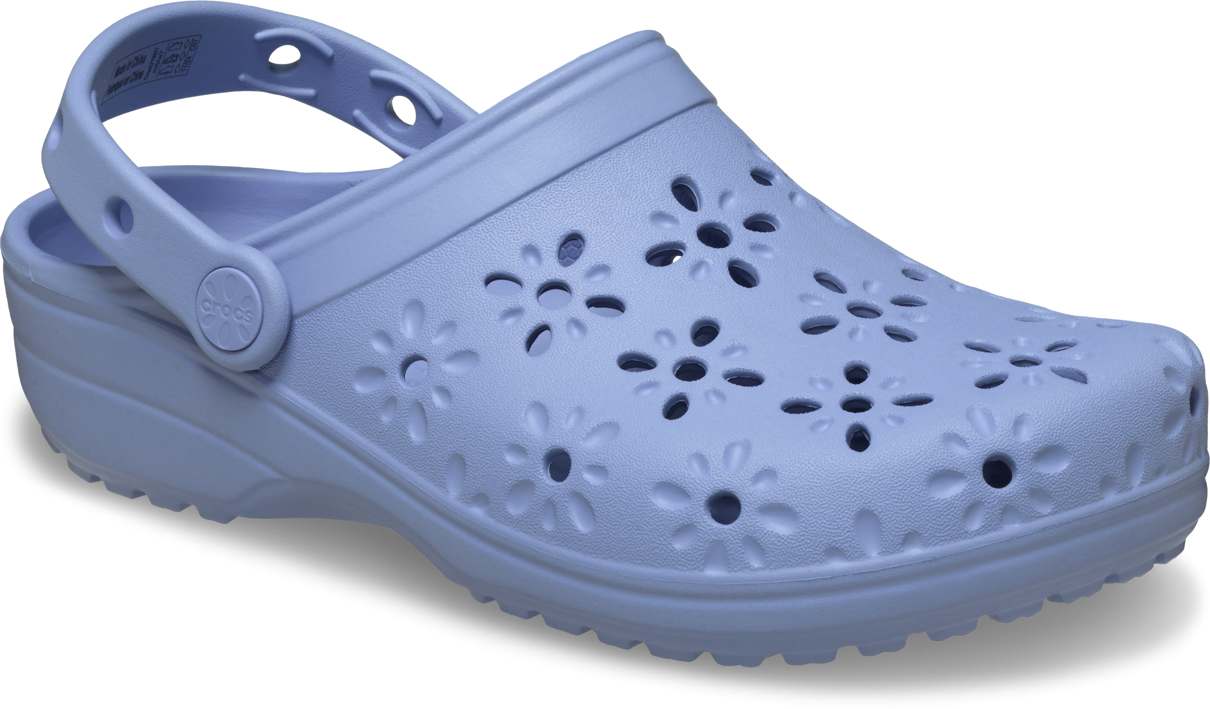 Classic Floral Cut-Out Clog