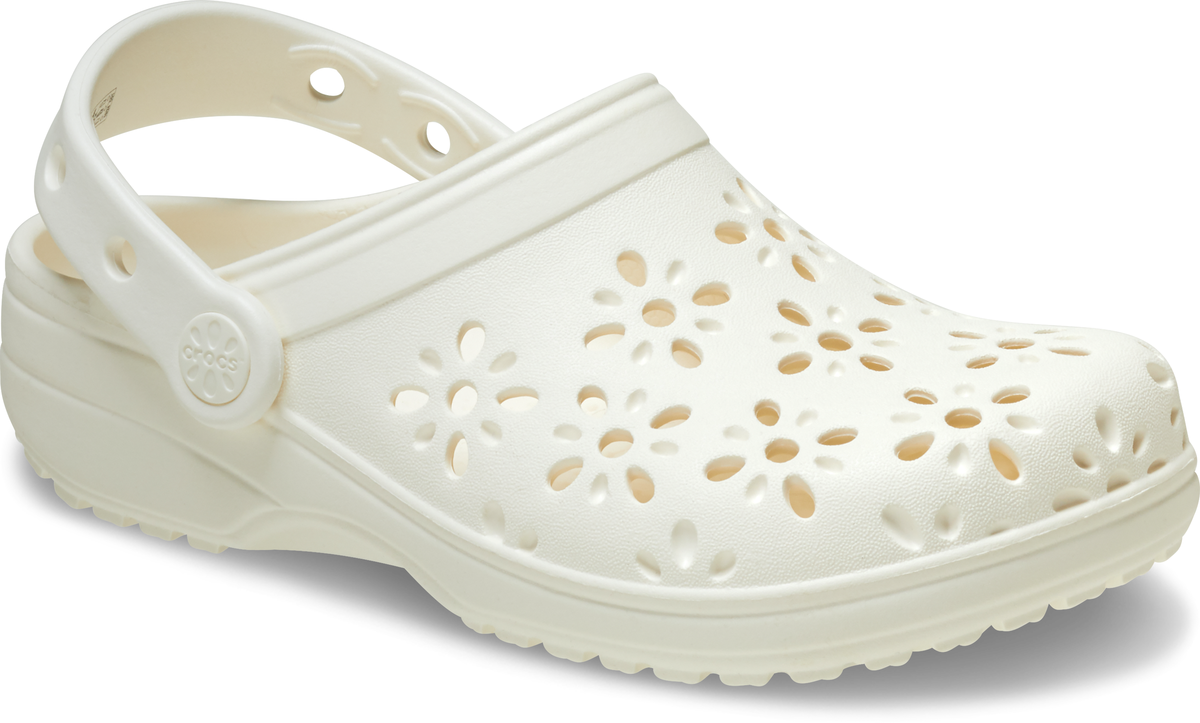 Kids' Classic Floral Cut-Out Clog