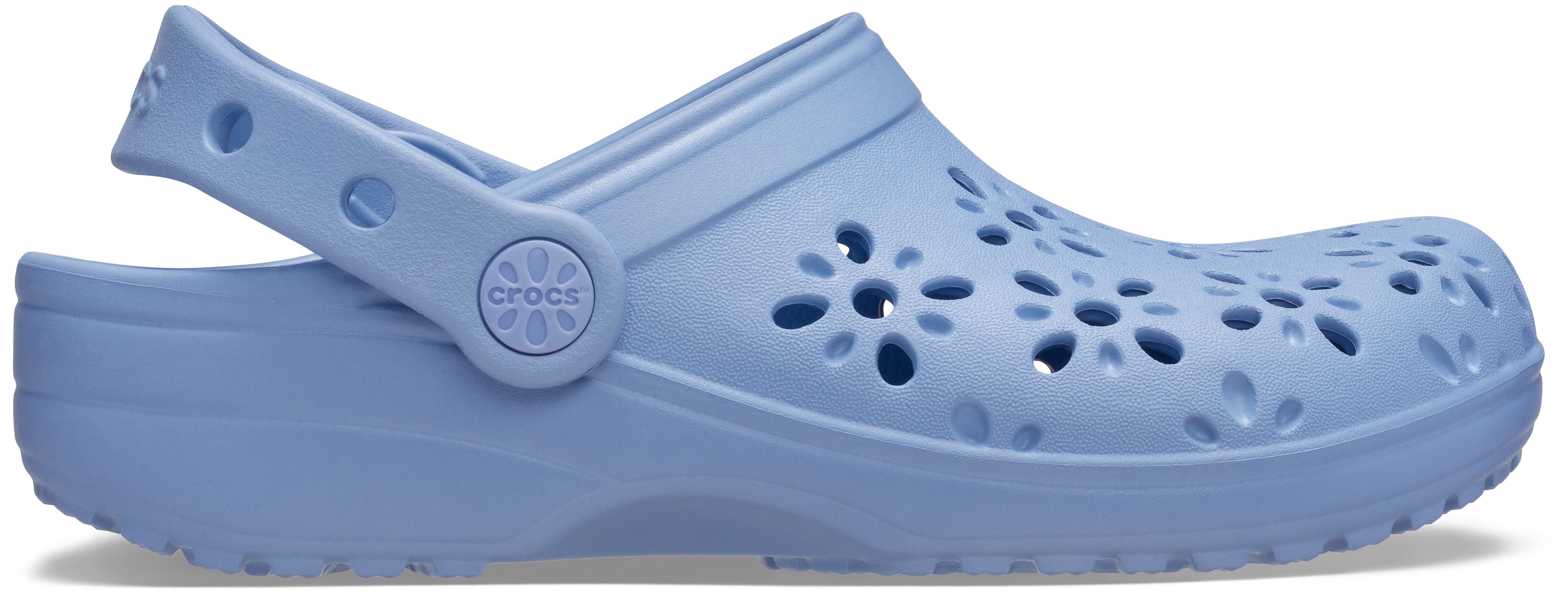 Kids' Classic Floral Cut-Out Clog