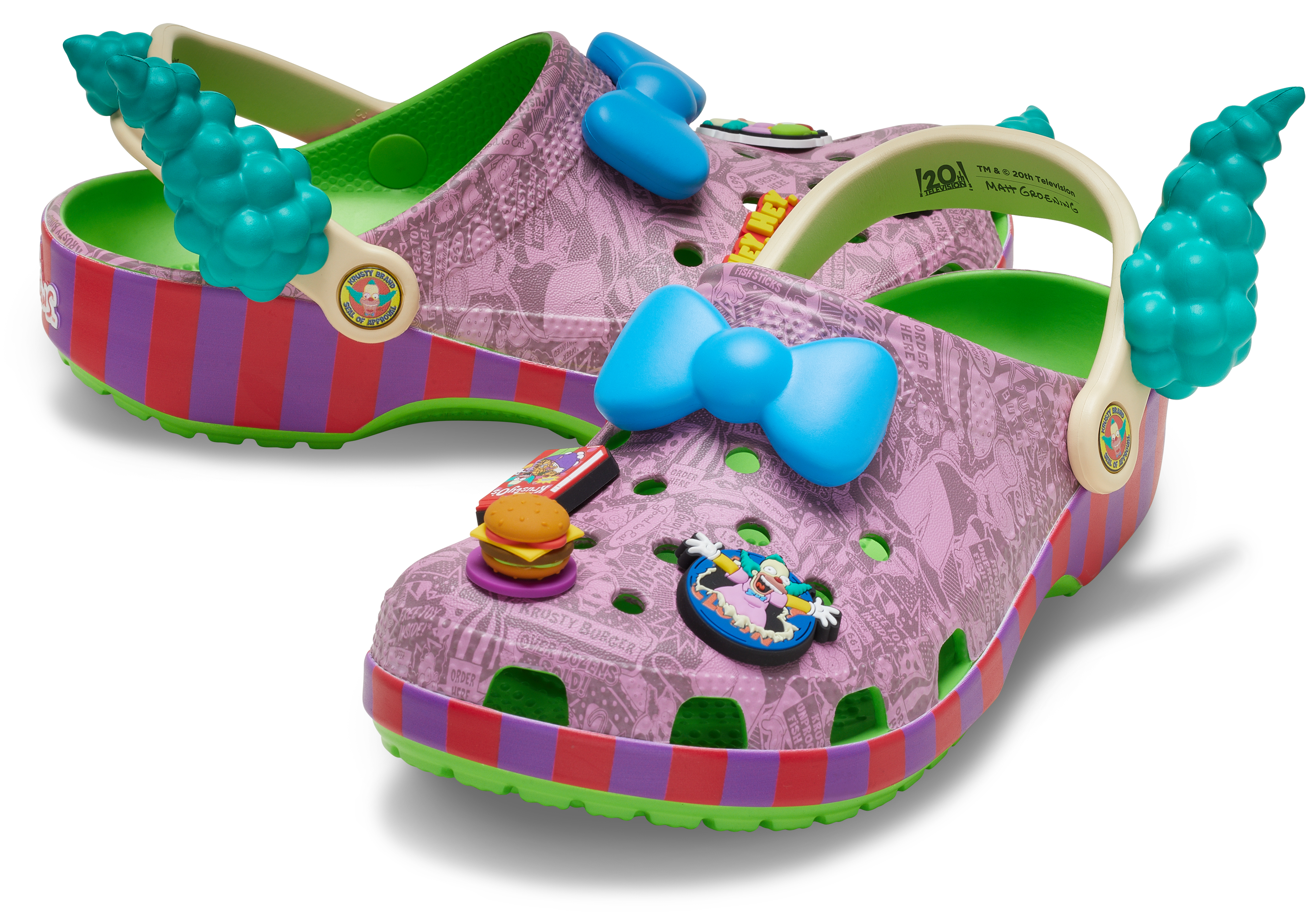 The Simpsons Krusty Clown Classic Clog