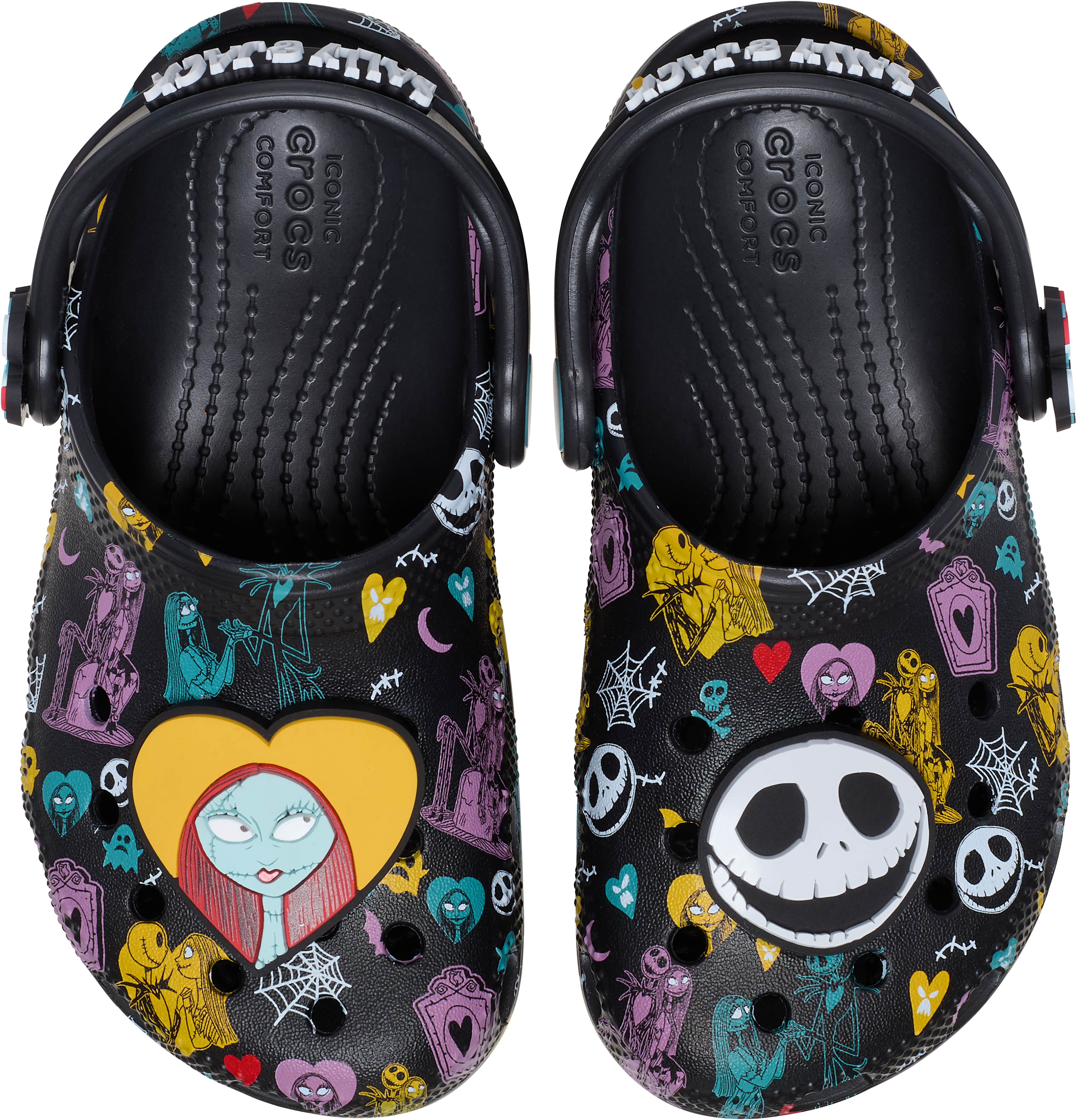 Toddlers’ Disney Tim Burton's The Nightmare Before Christmas Jack and Sally Classic Clog