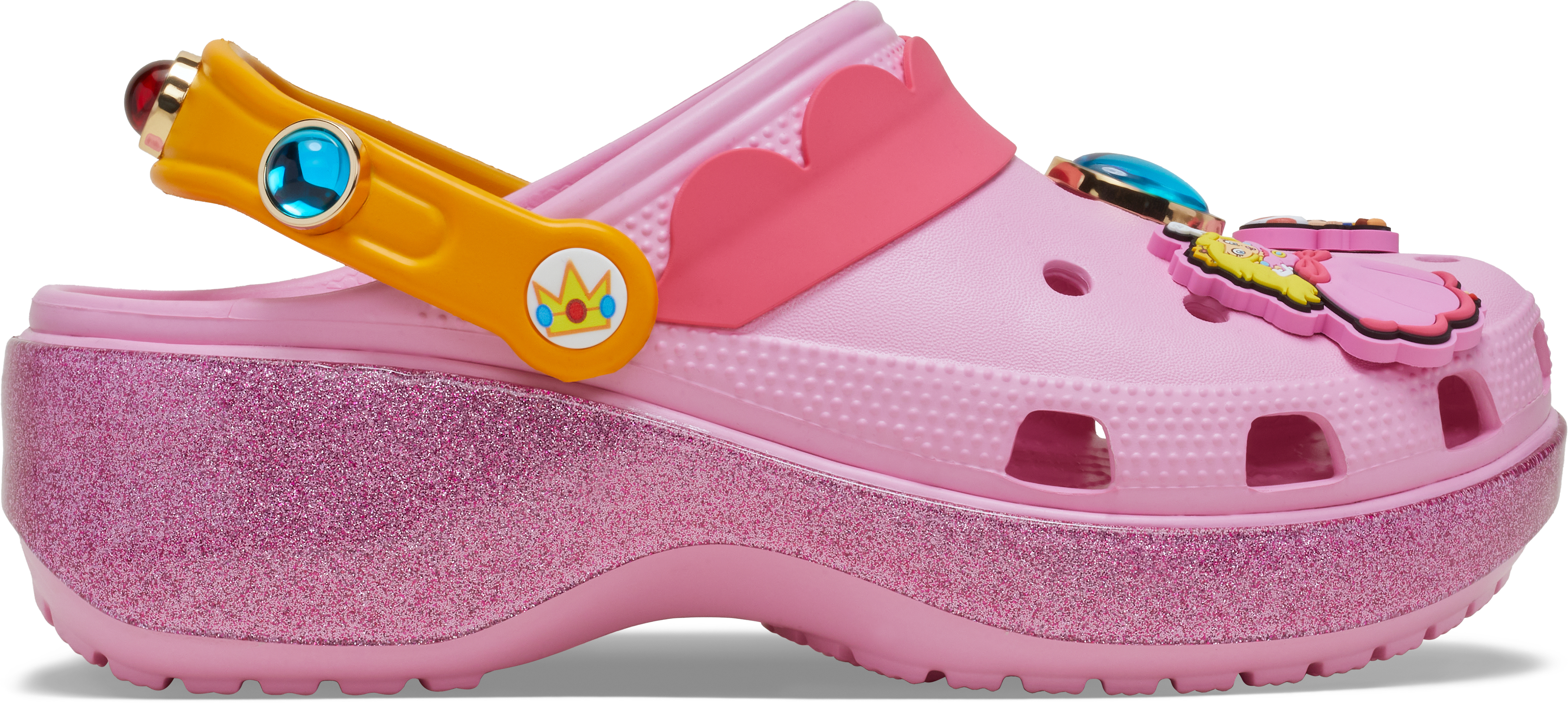 Princess Peach Classic Platform Clog