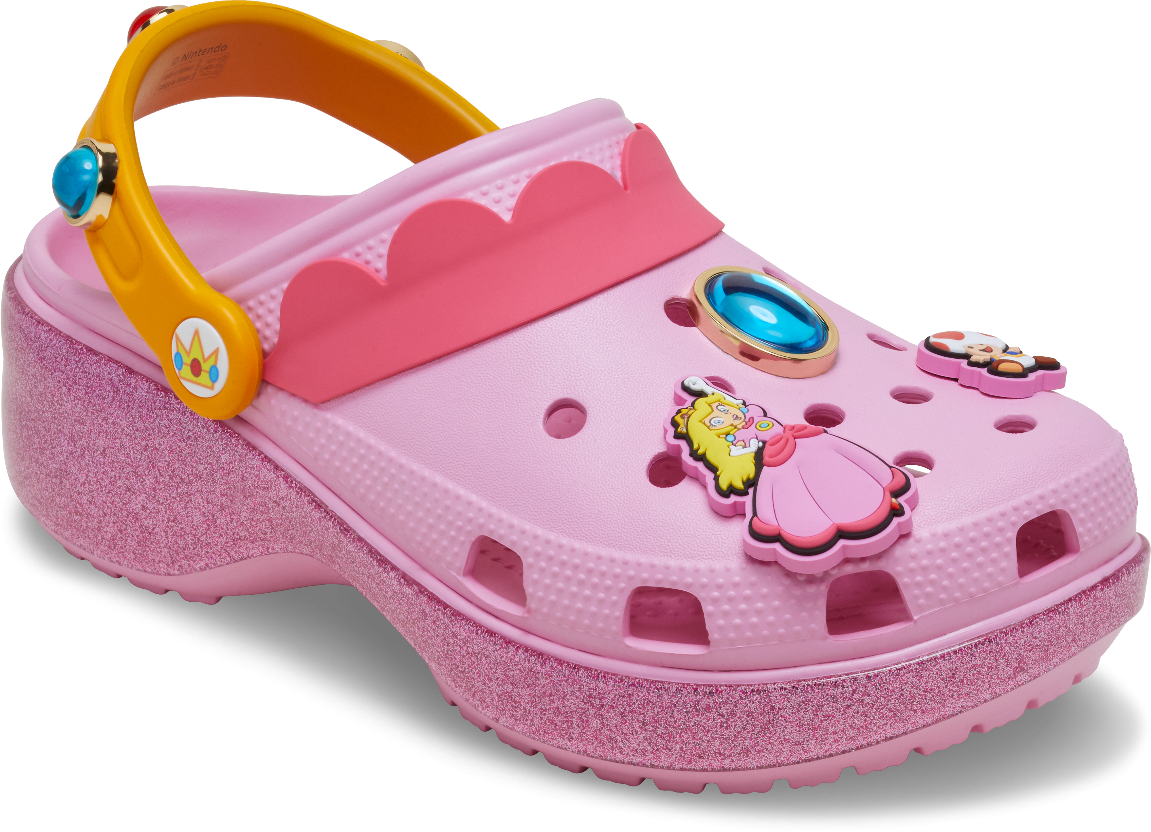 Princess Peach Classic Platform Clog