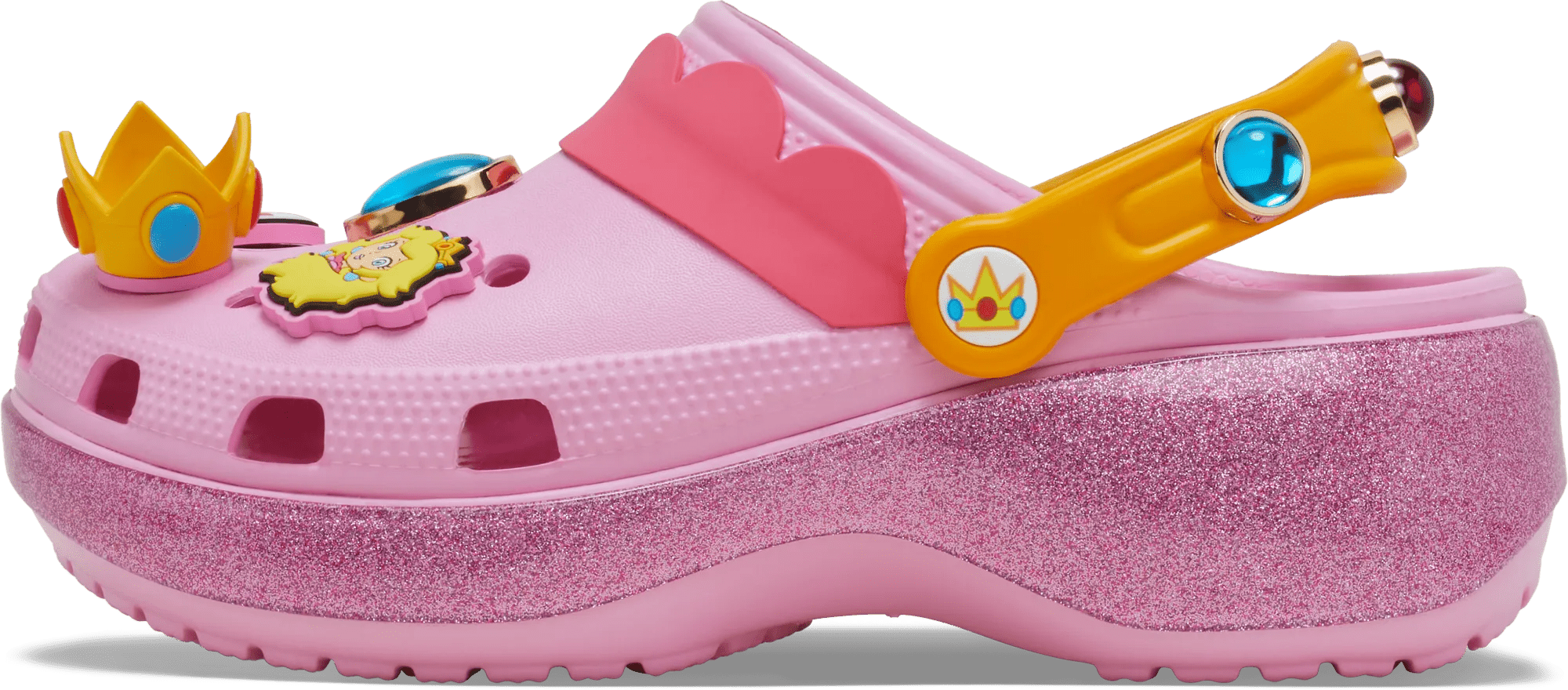 Princess Peach Classic Platform Clog