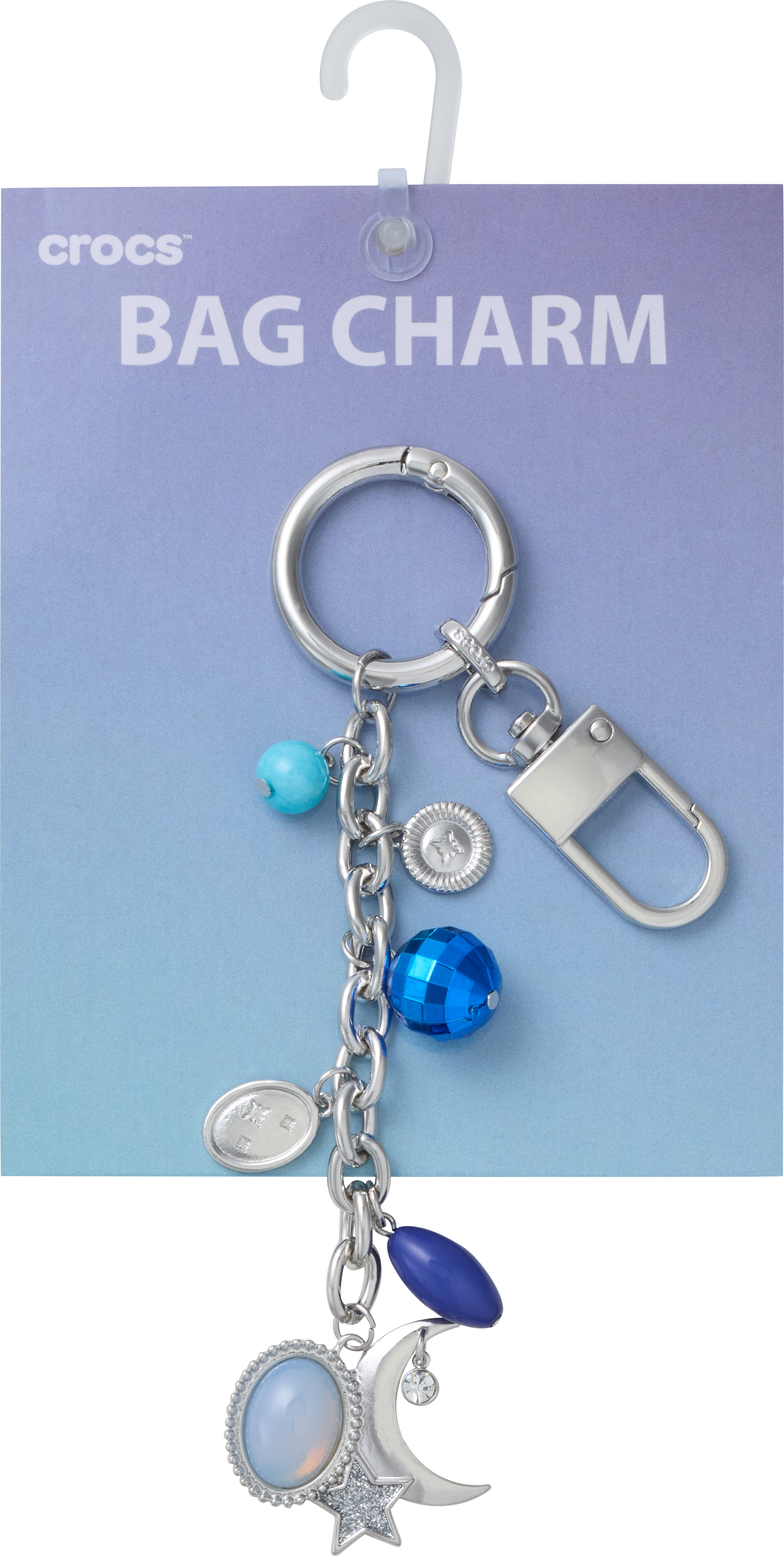 Moon and Stars Bag Charm