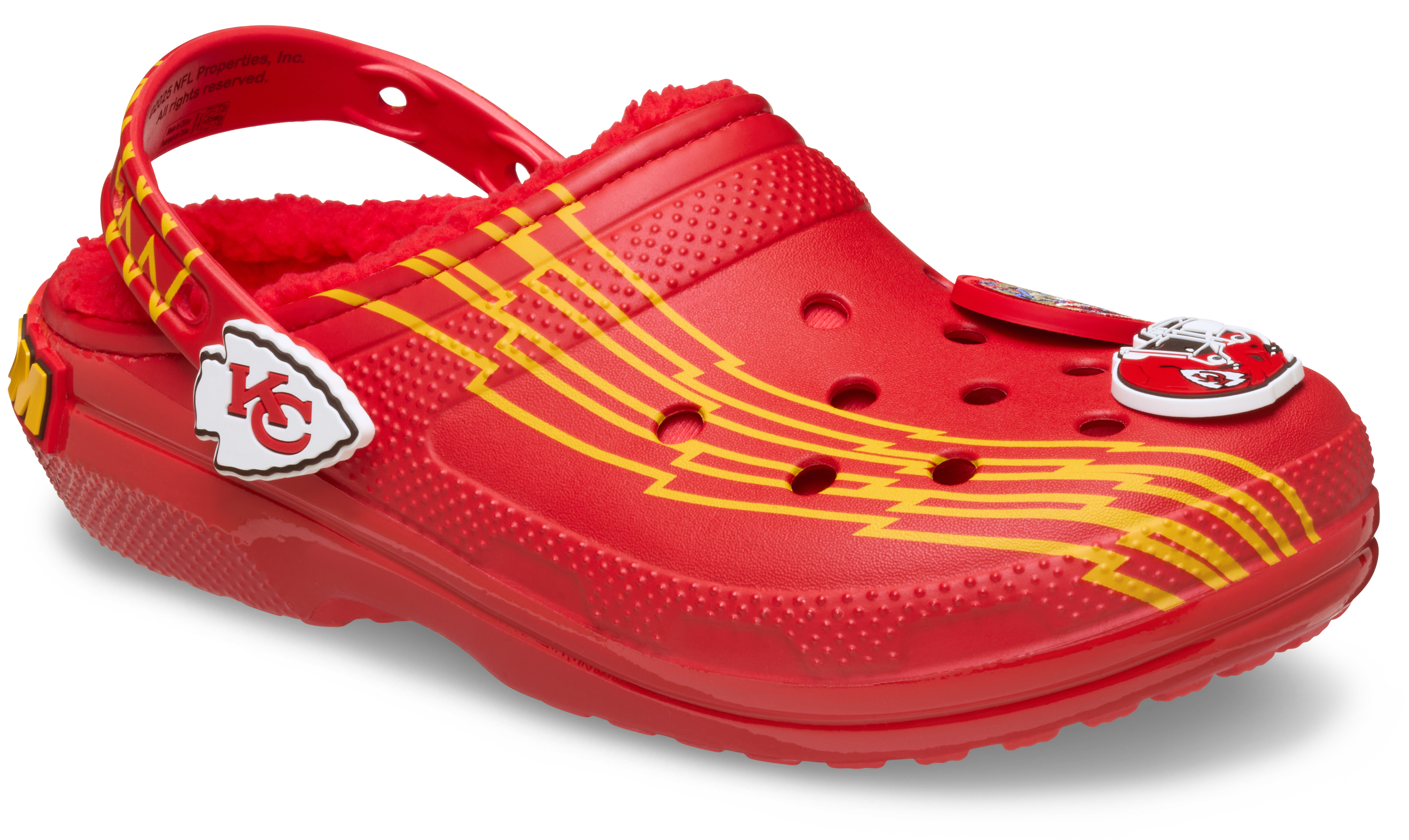 NFL Kansas City Chiefs Classic Lined Clog