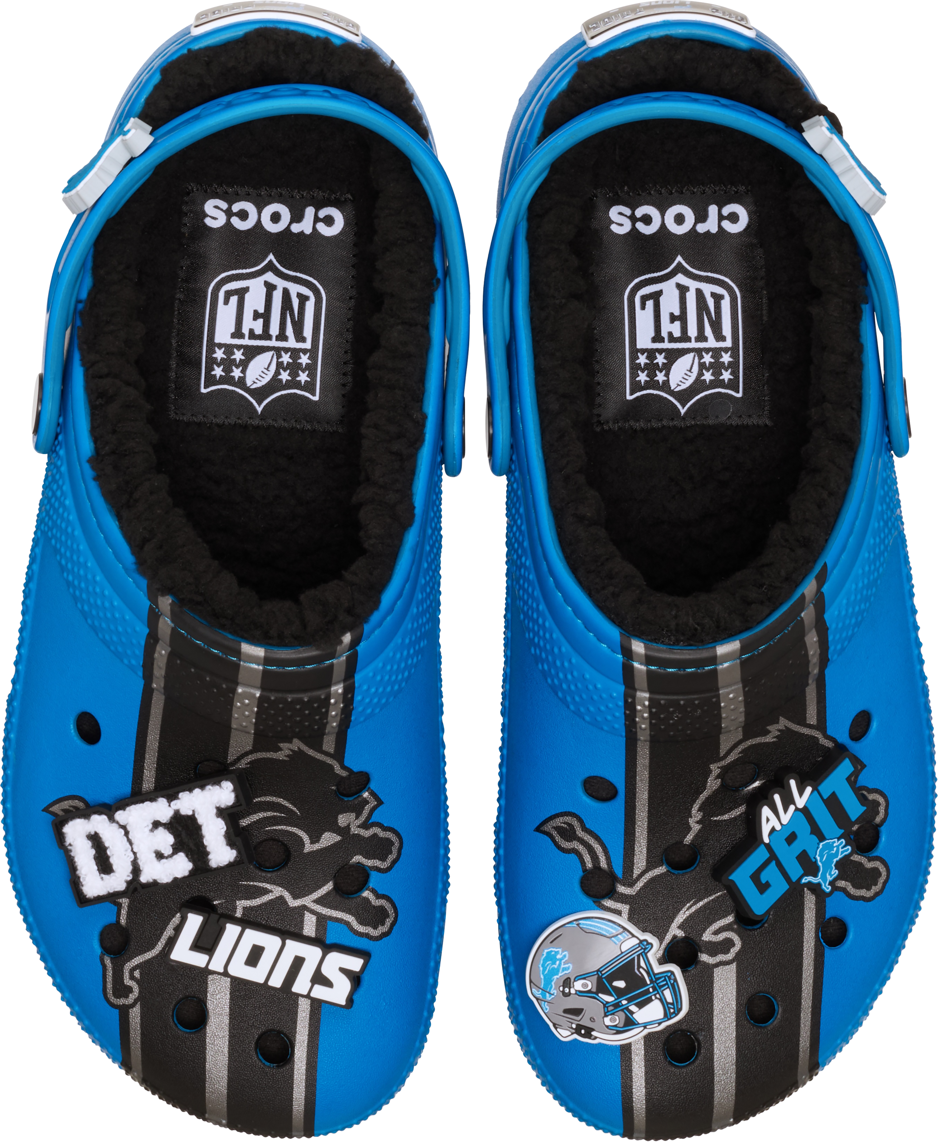 NFL Detroit Lions Classic Lined Clog