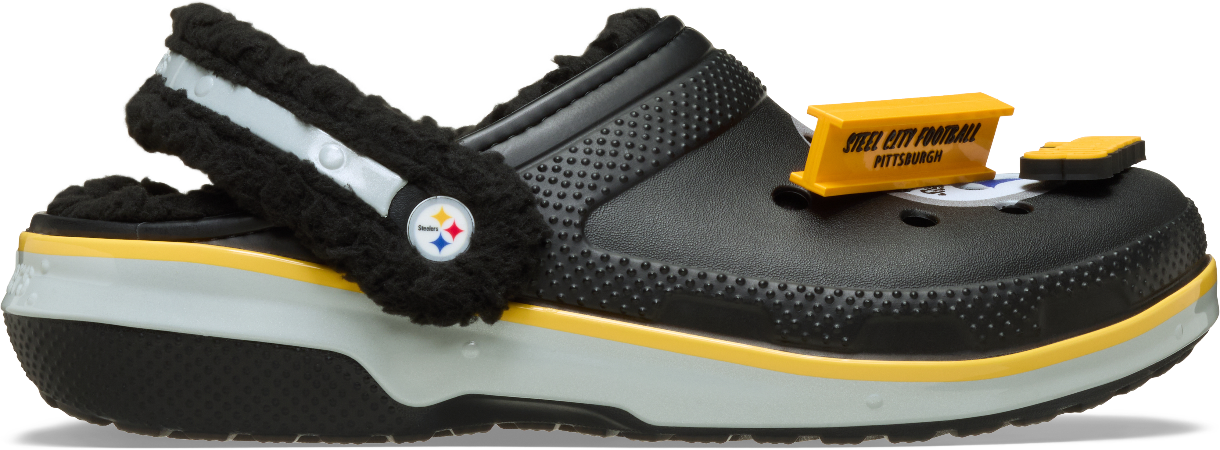 NFL Pittsburgh Steelers Classic Lined Clog