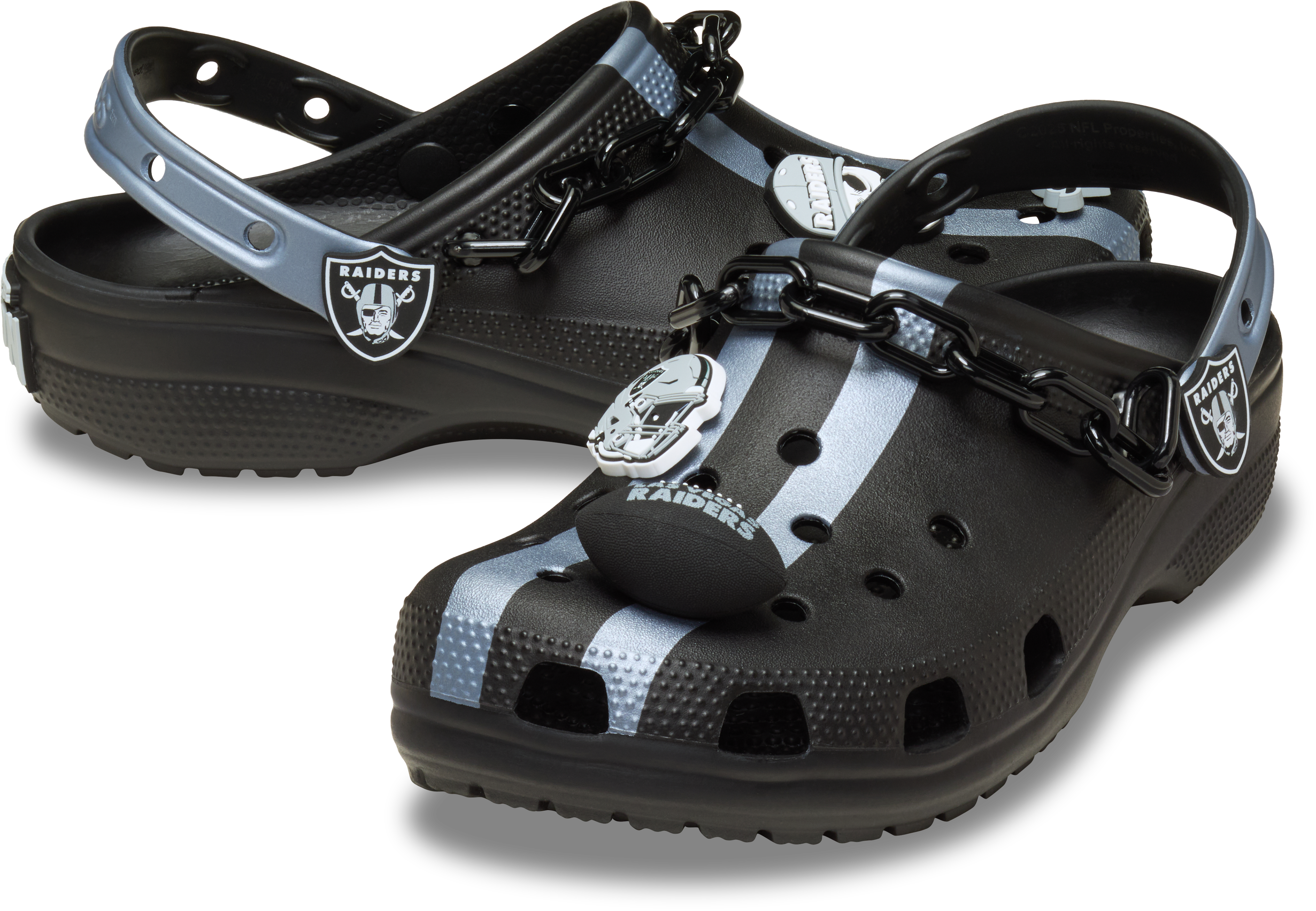 NFL Las Vegas Raiders Classic Clog