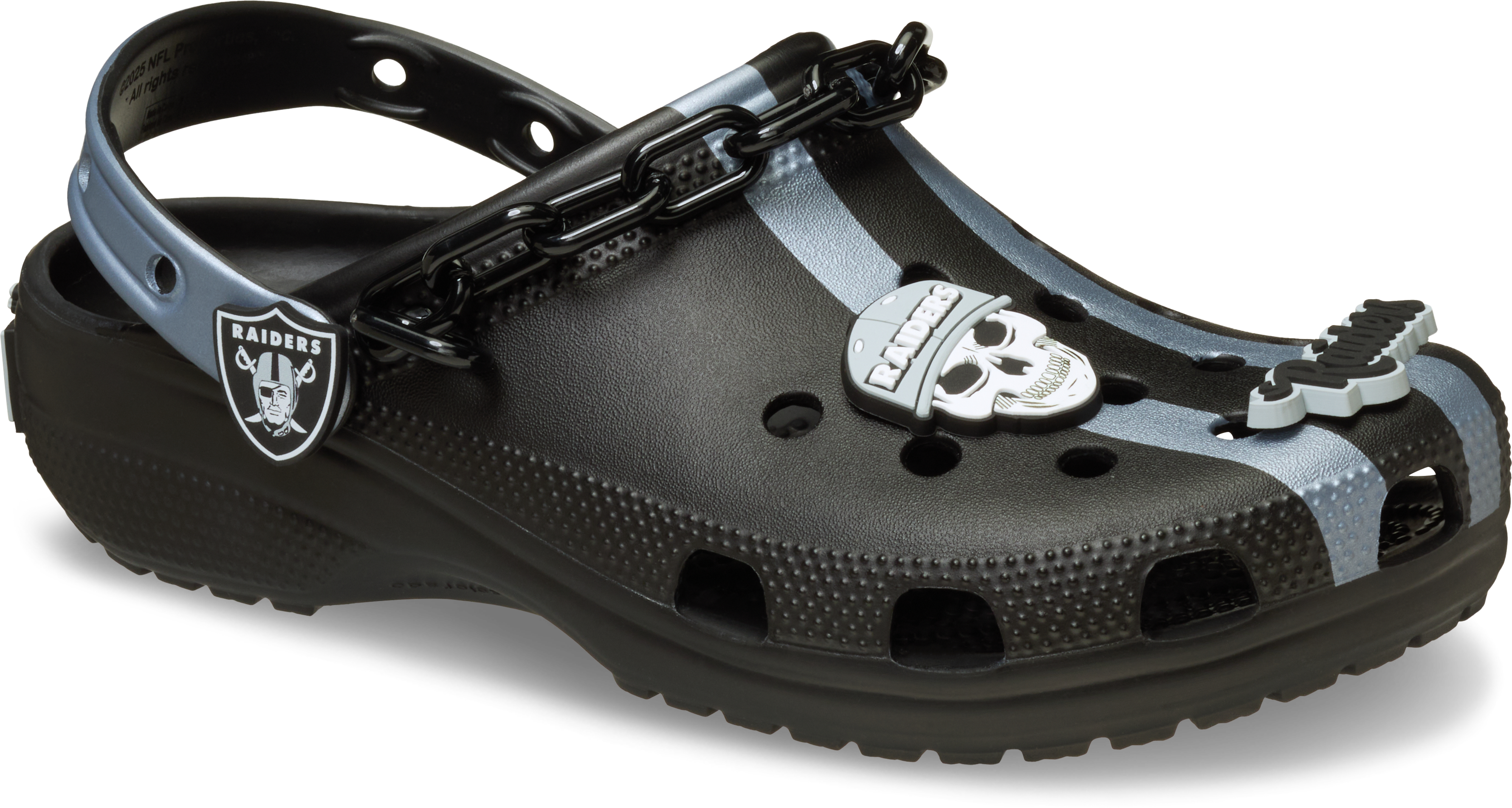 NFL Las Vegas Raiders Classic Clog