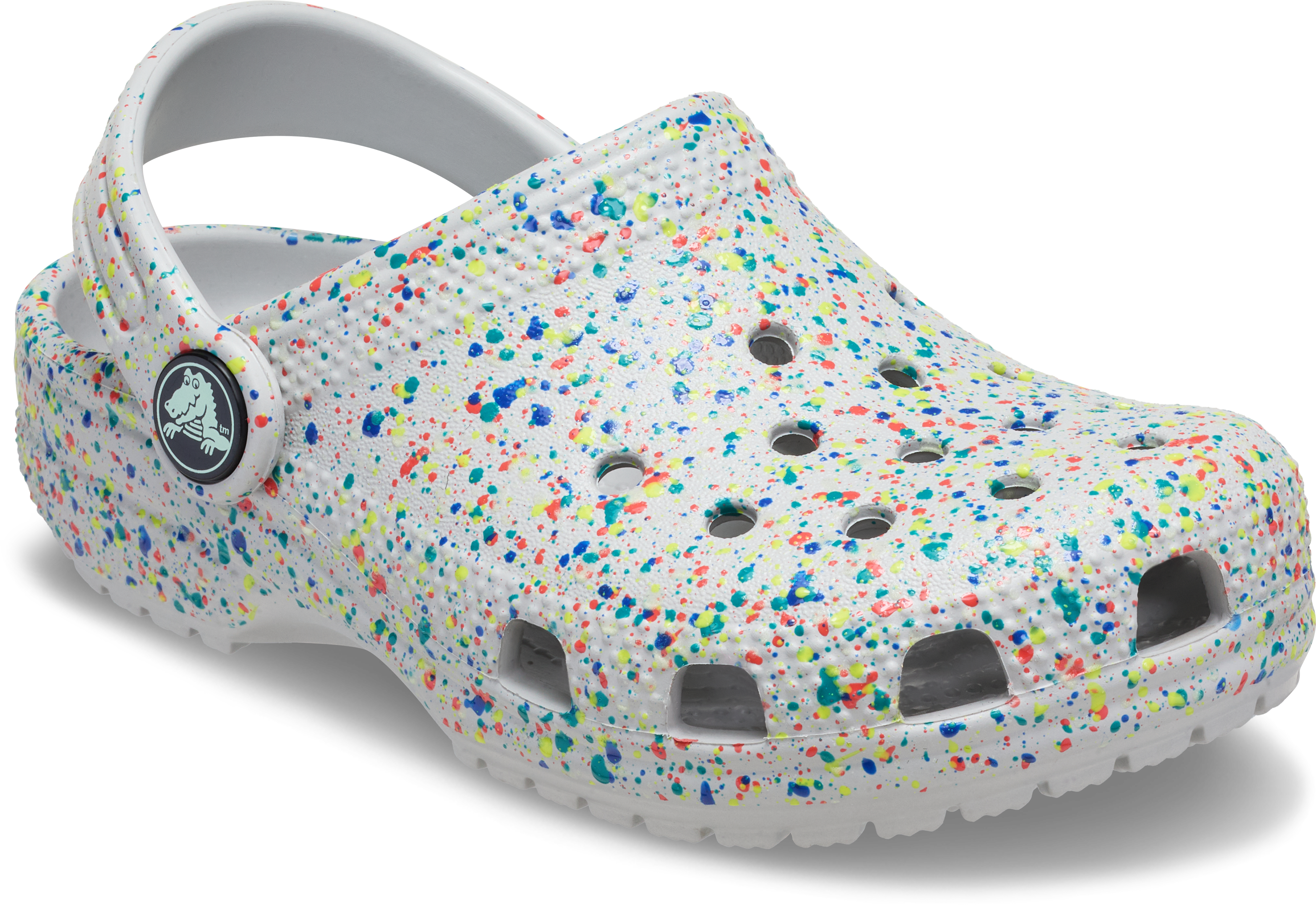 Kids' Classic Glow Paint Splatter Clog