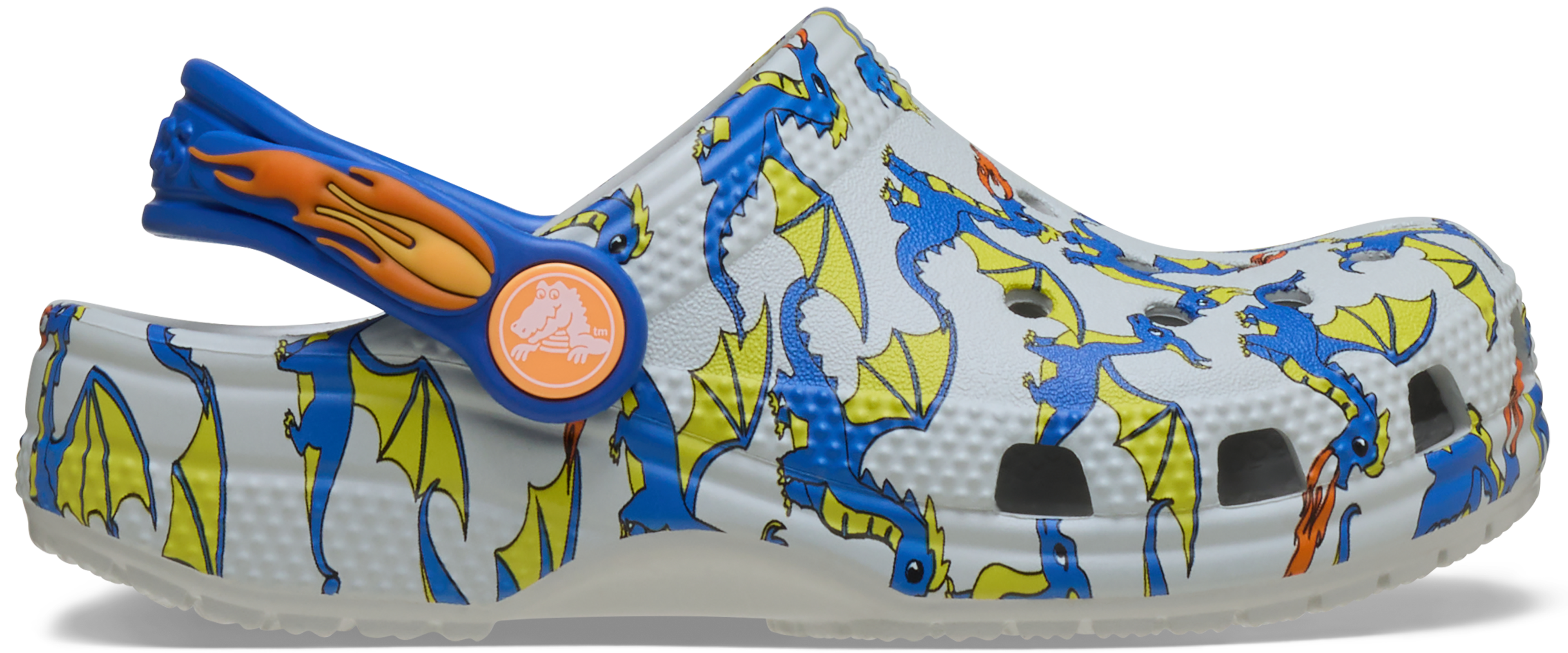 Toddler Classic Dragon Graphic Clog