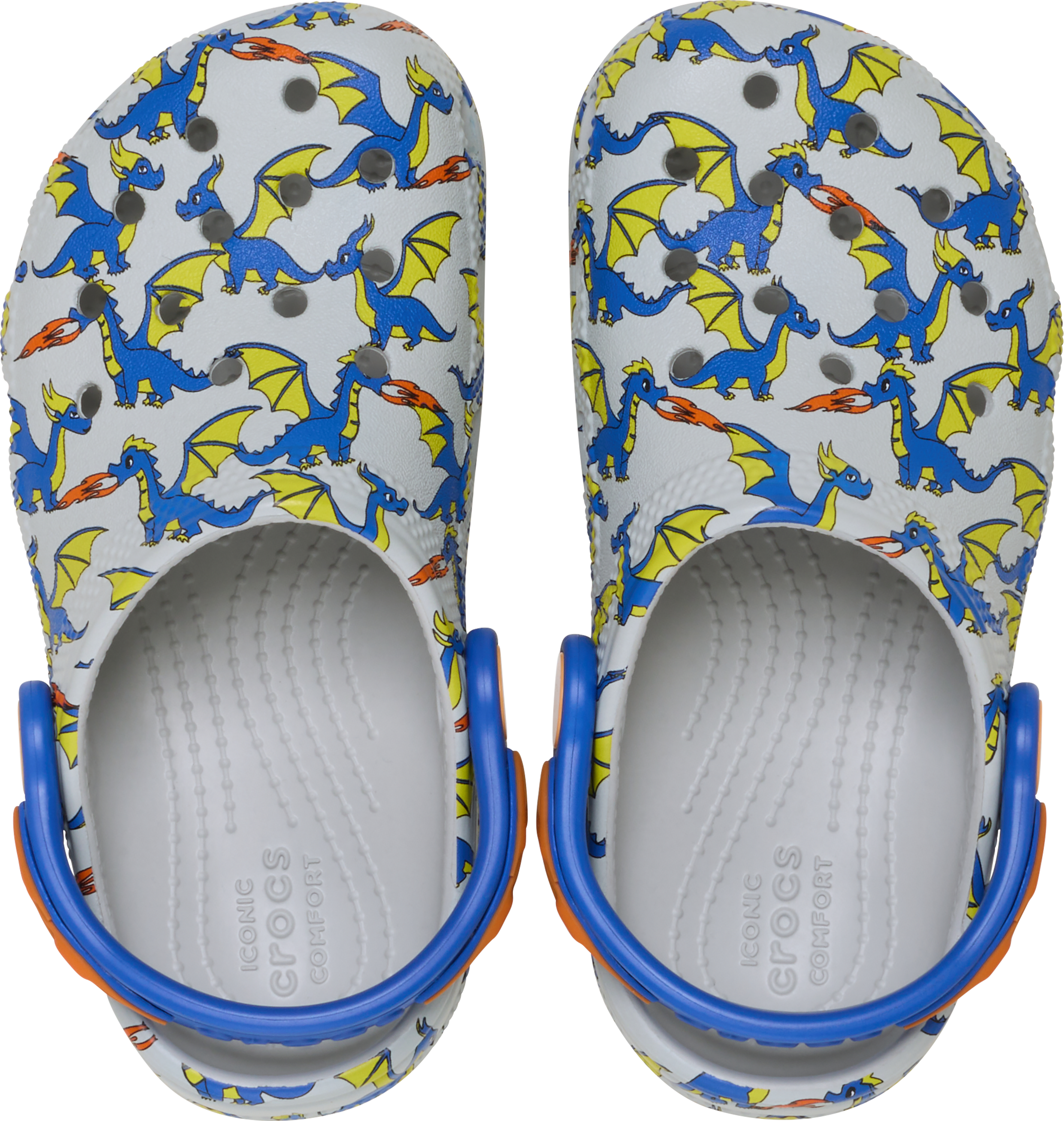 Toddler Classic Dragon Graphic Clog