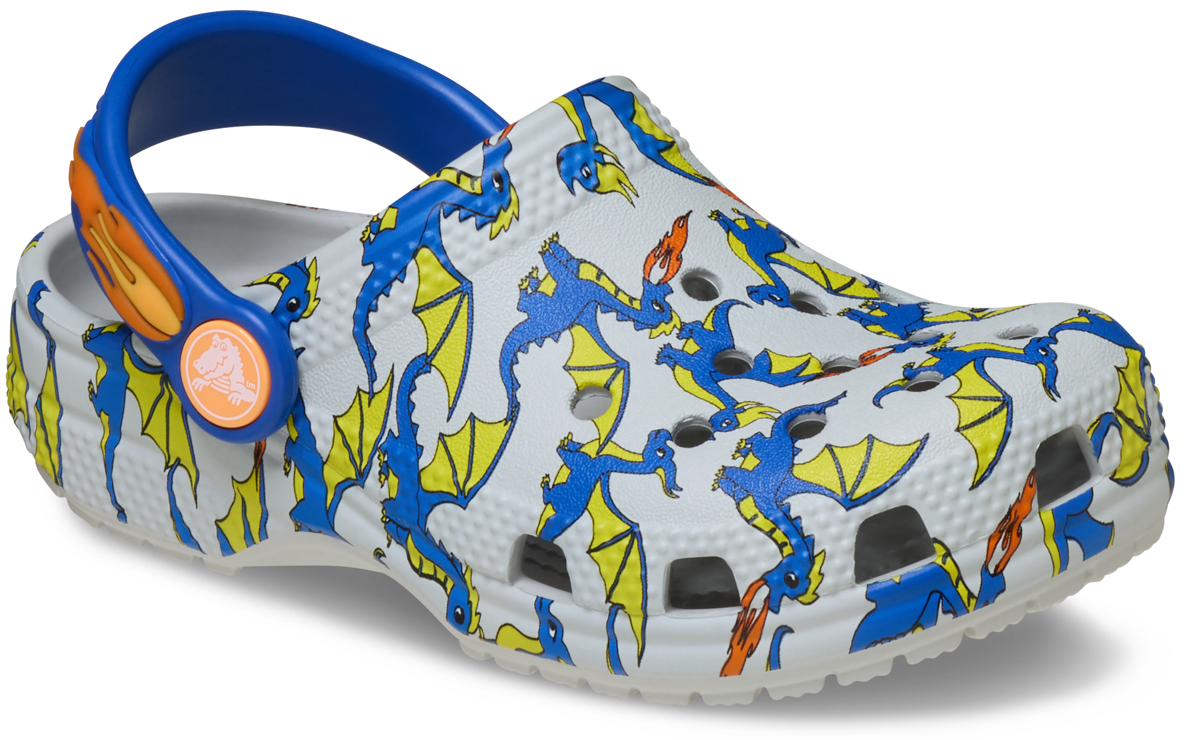 Toddler Classic Dragon Graphic Clog