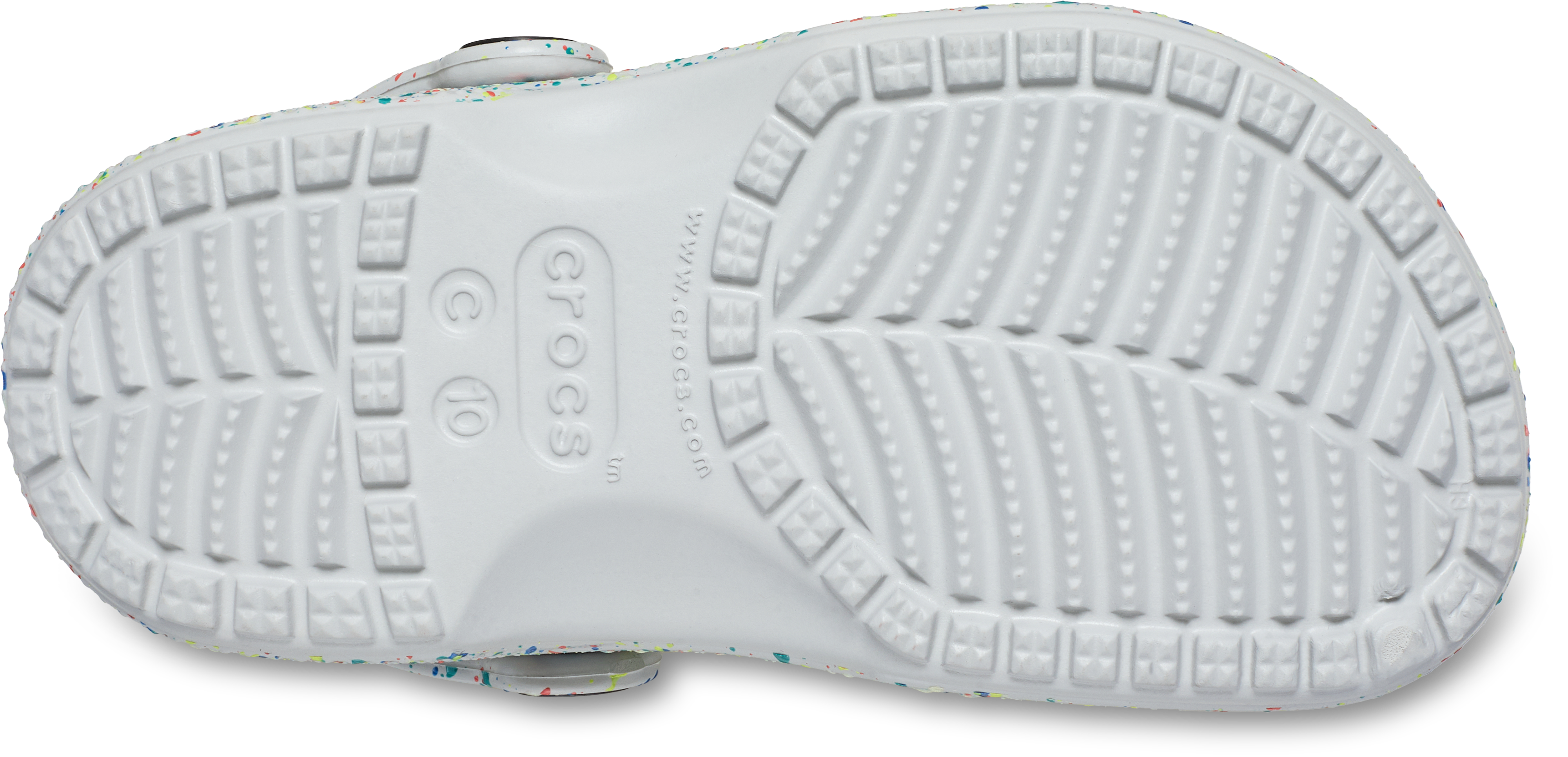 Toddler Classic Glow Paint Splatter Clog