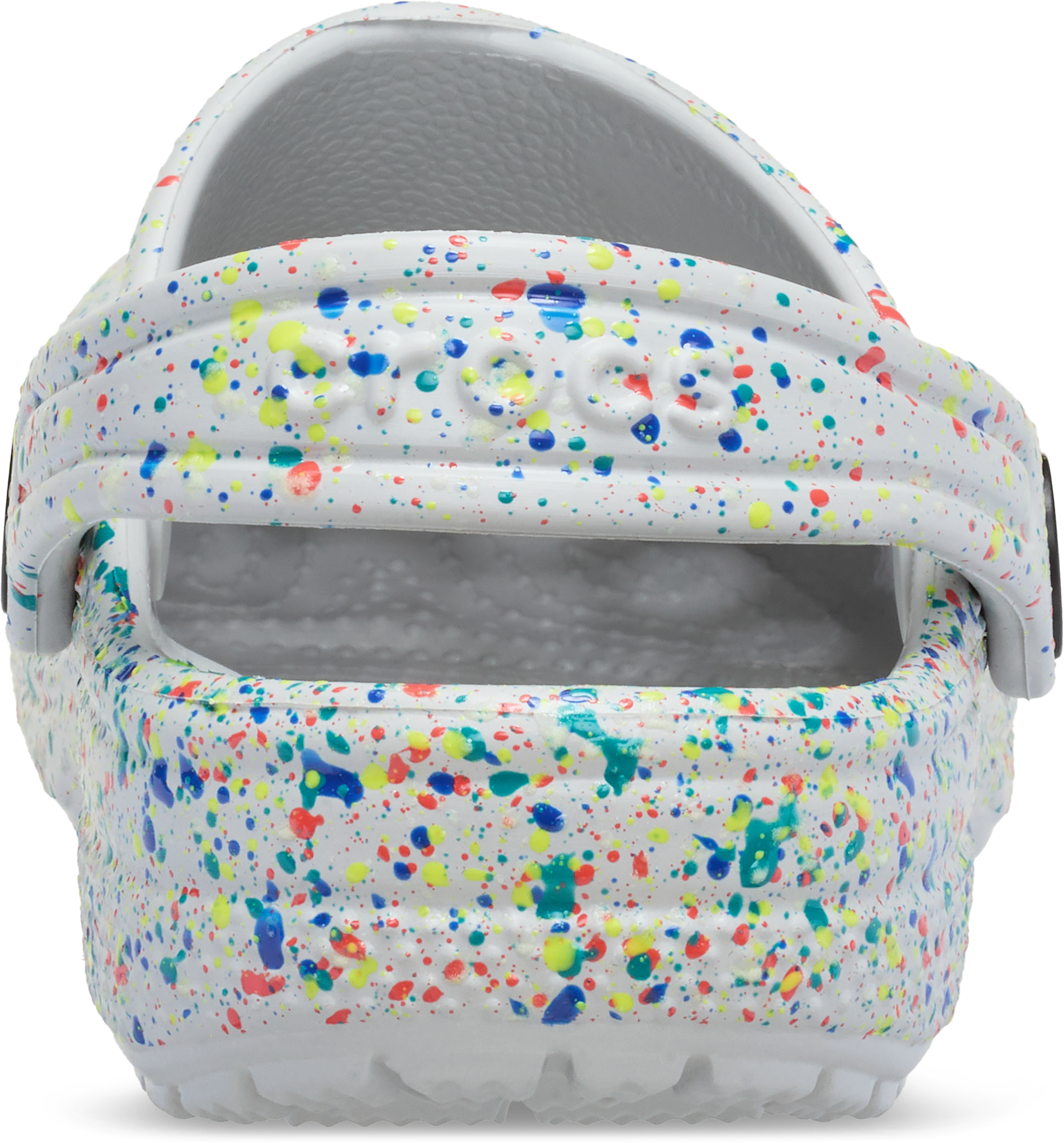 Toddler Classic Glow Paint Splatter Clog