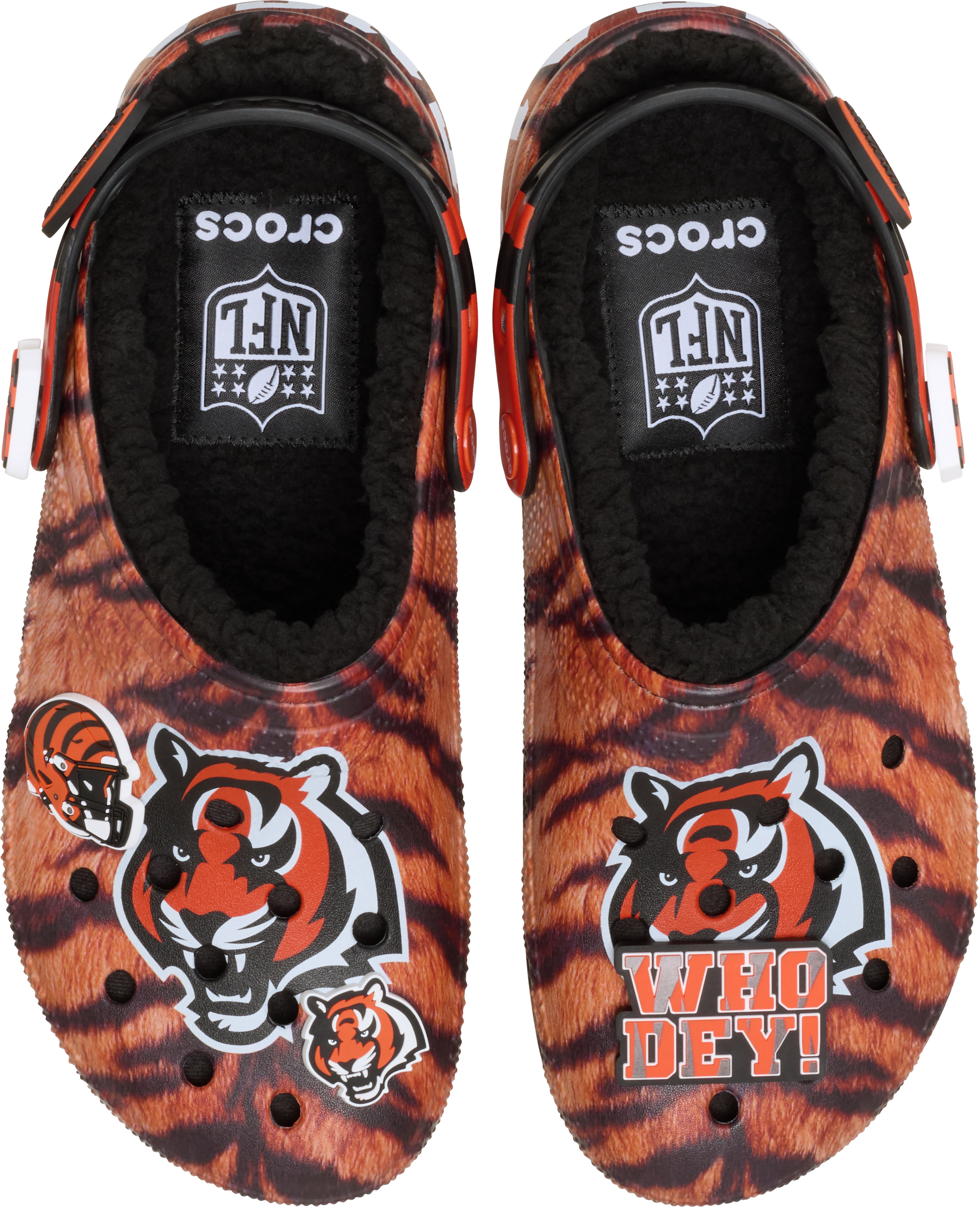 NFL Cincinnati Bengals Classic Lined Clog
