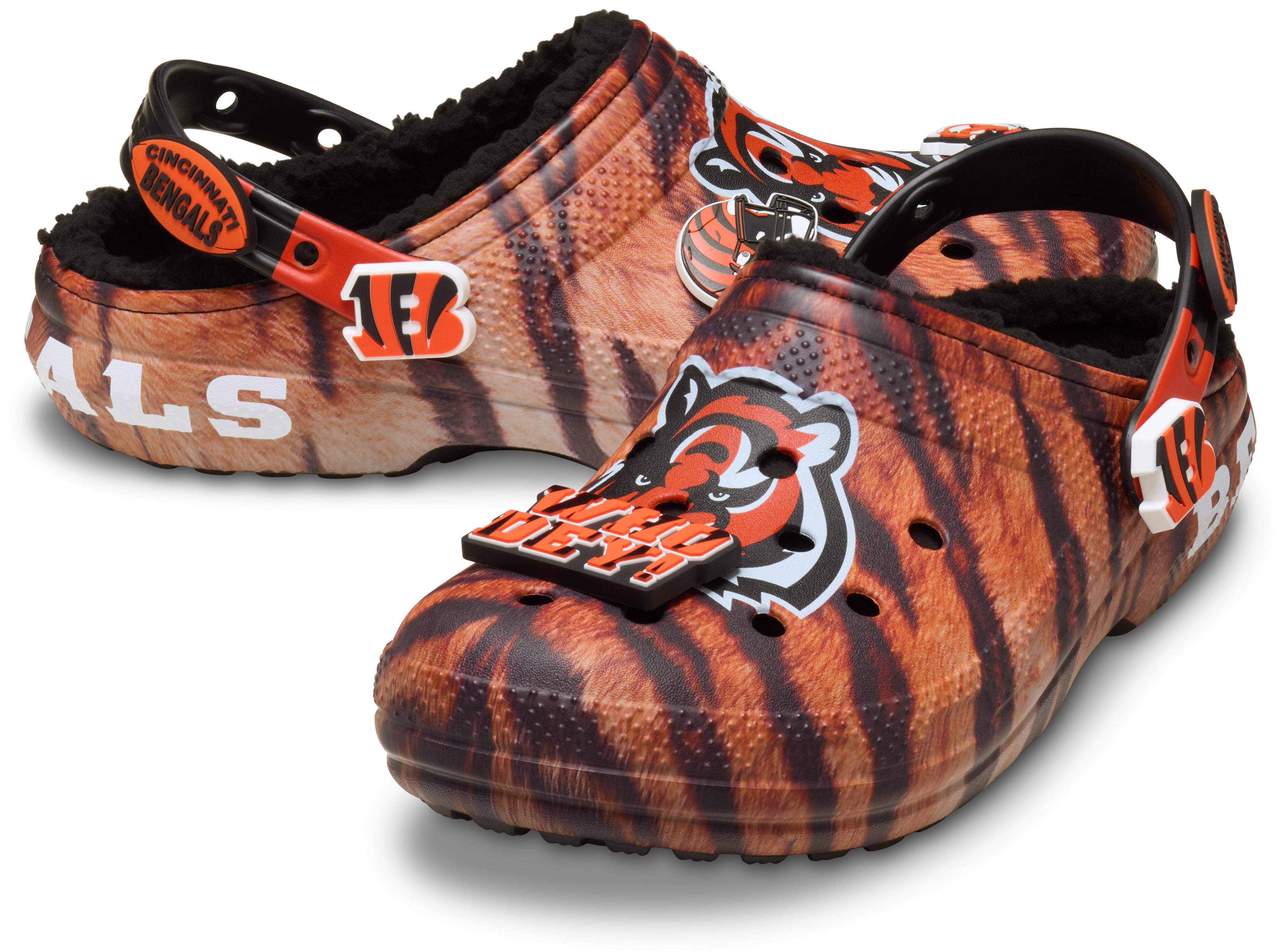 NFL Cincinnati Bengals Classic Lined Clog