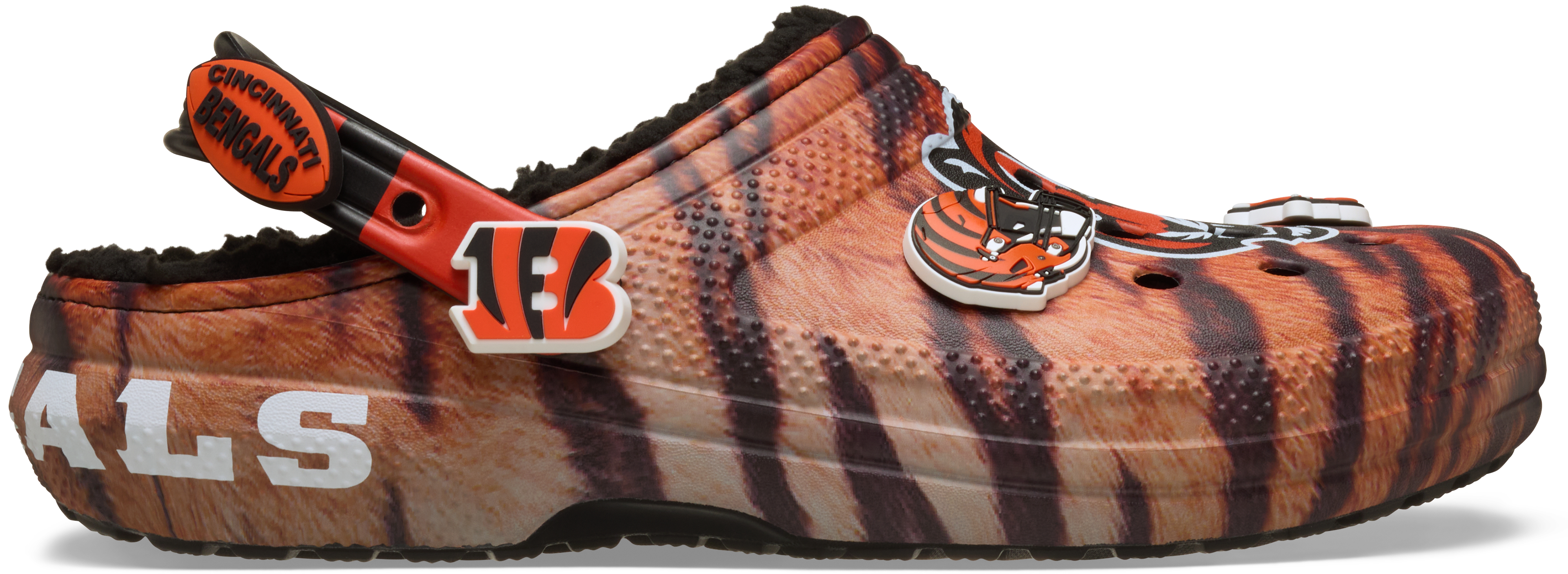 NFL Cincinnati Bengals Classic Lined Clog