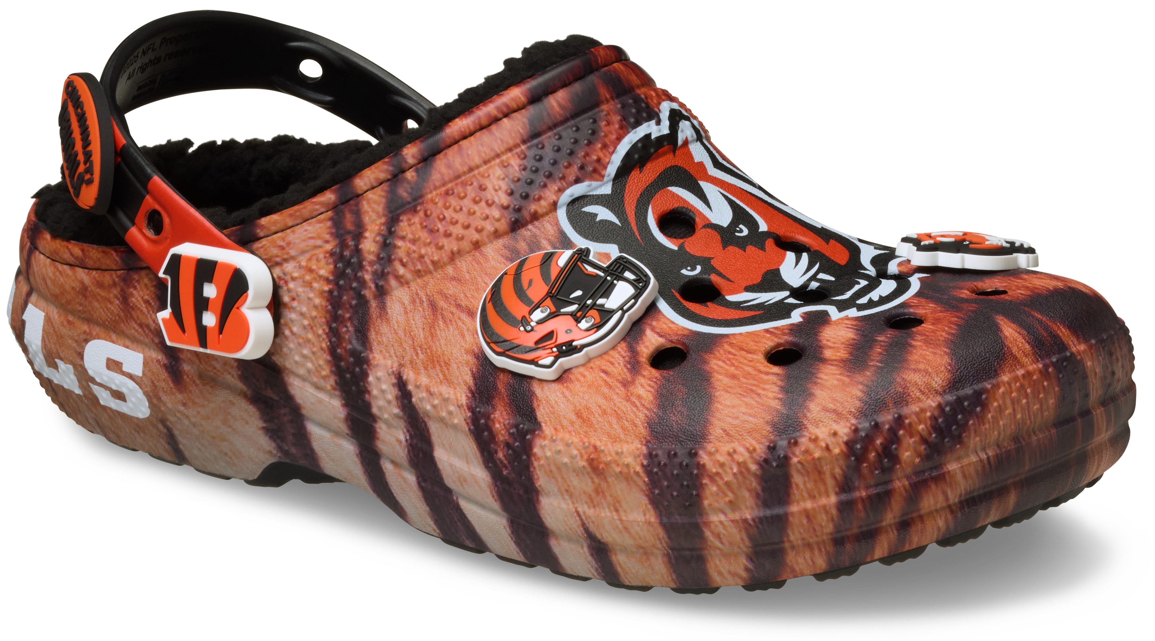 NFL Cincinnati Bengals Classic Lined Clog