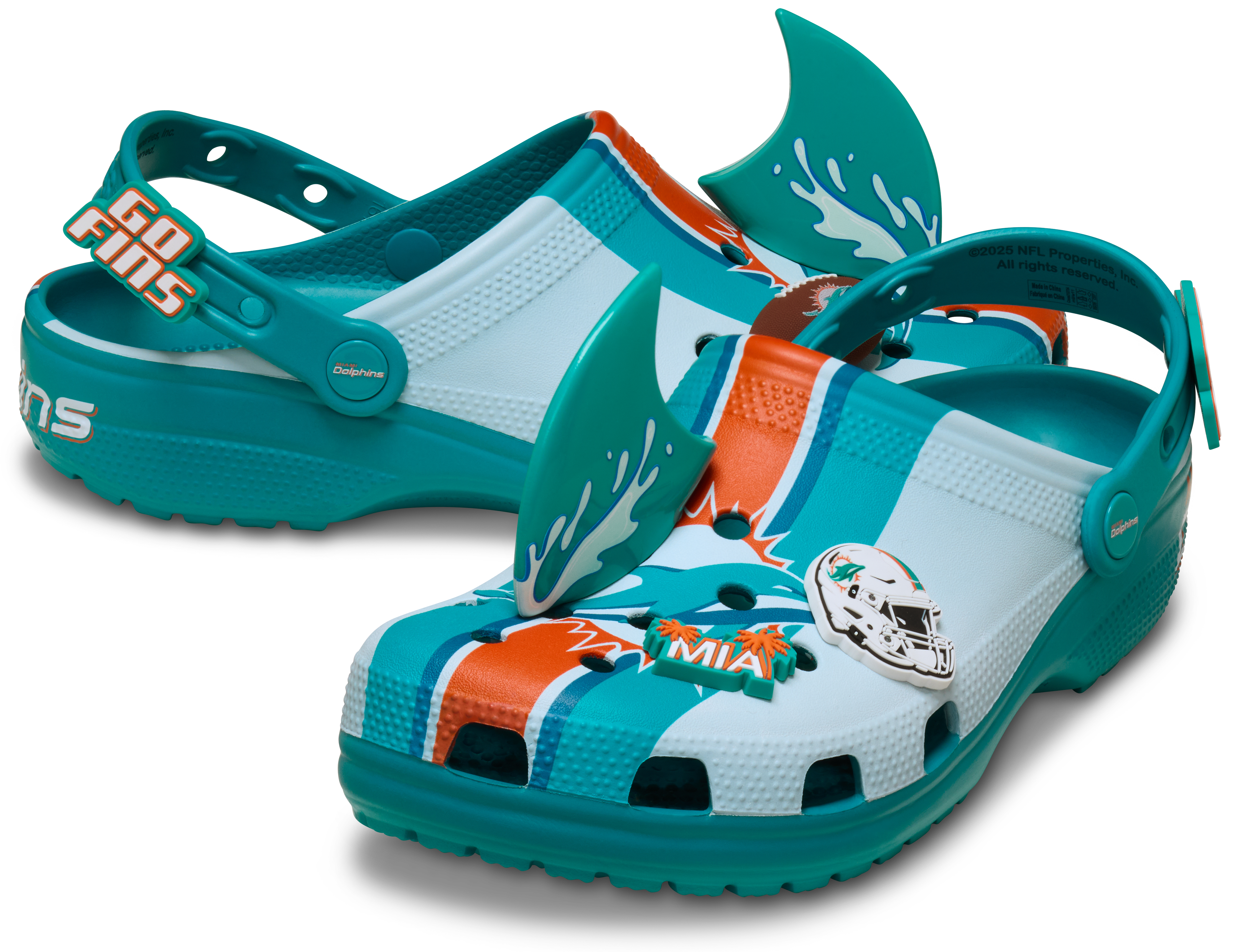 NFL Miami Dolphins Classic Clog