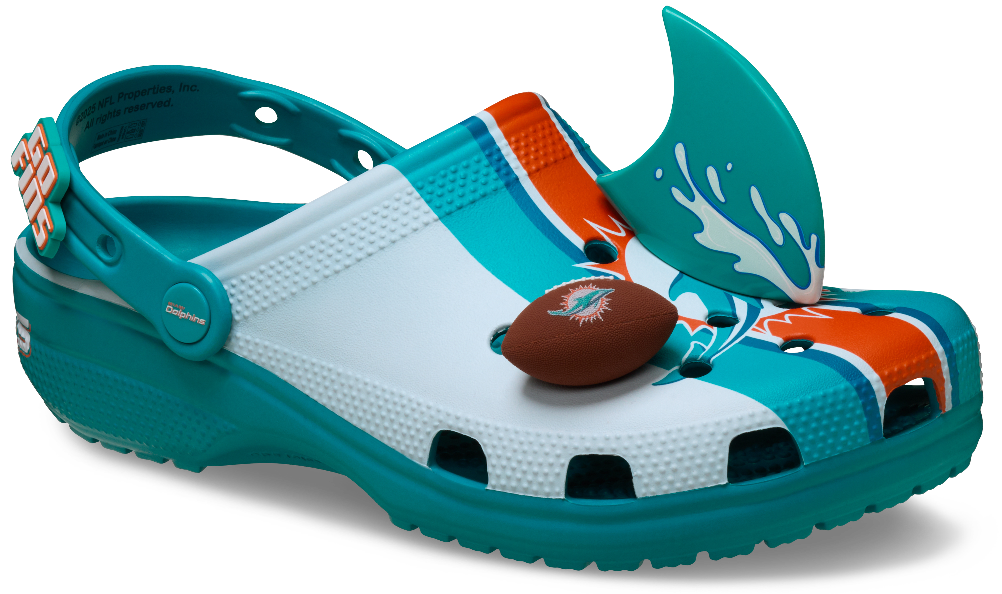 NFL Miami Dolphins Classic Clog