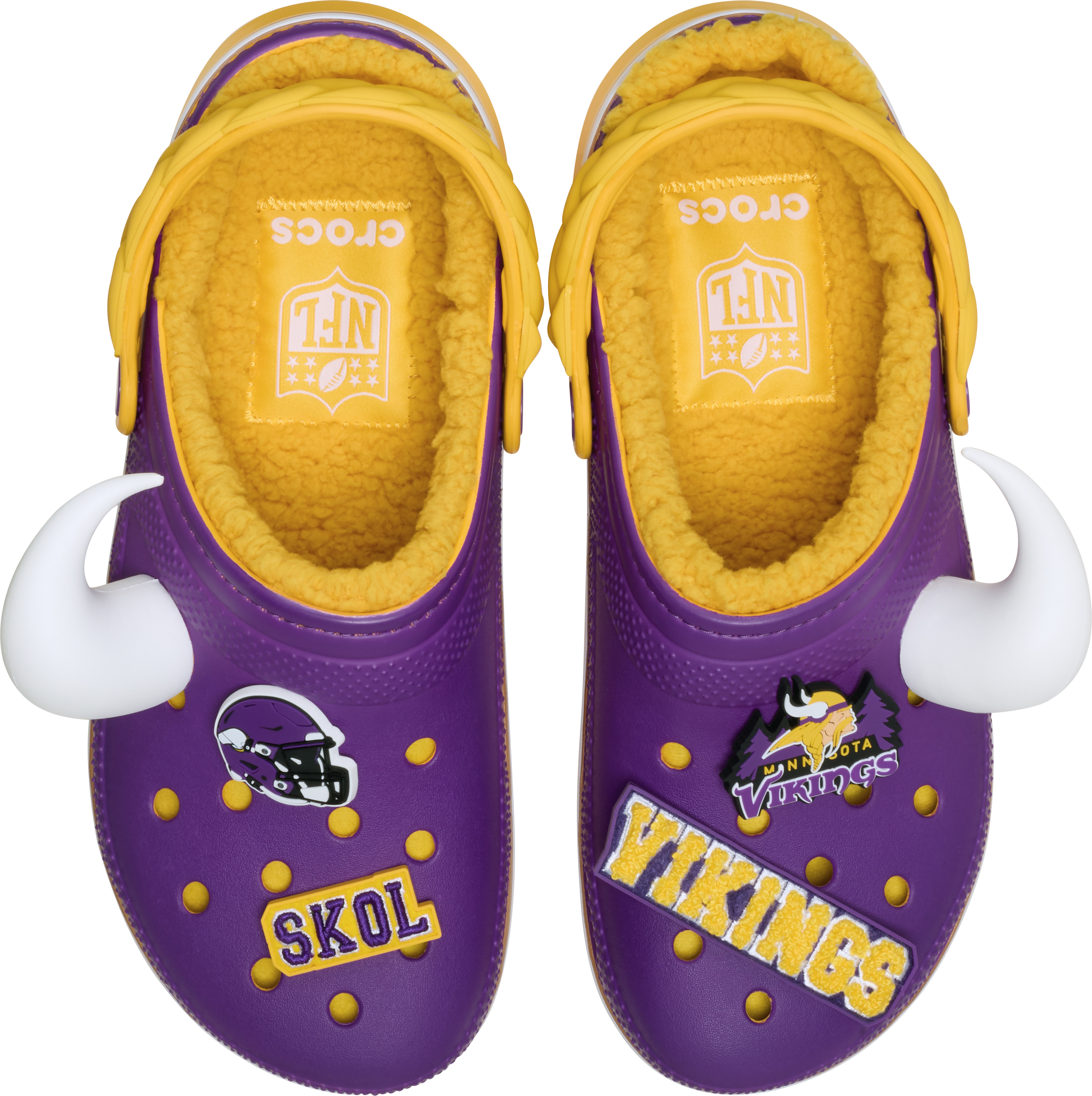 NFL Minnesota Vikings Classic Lined Clog