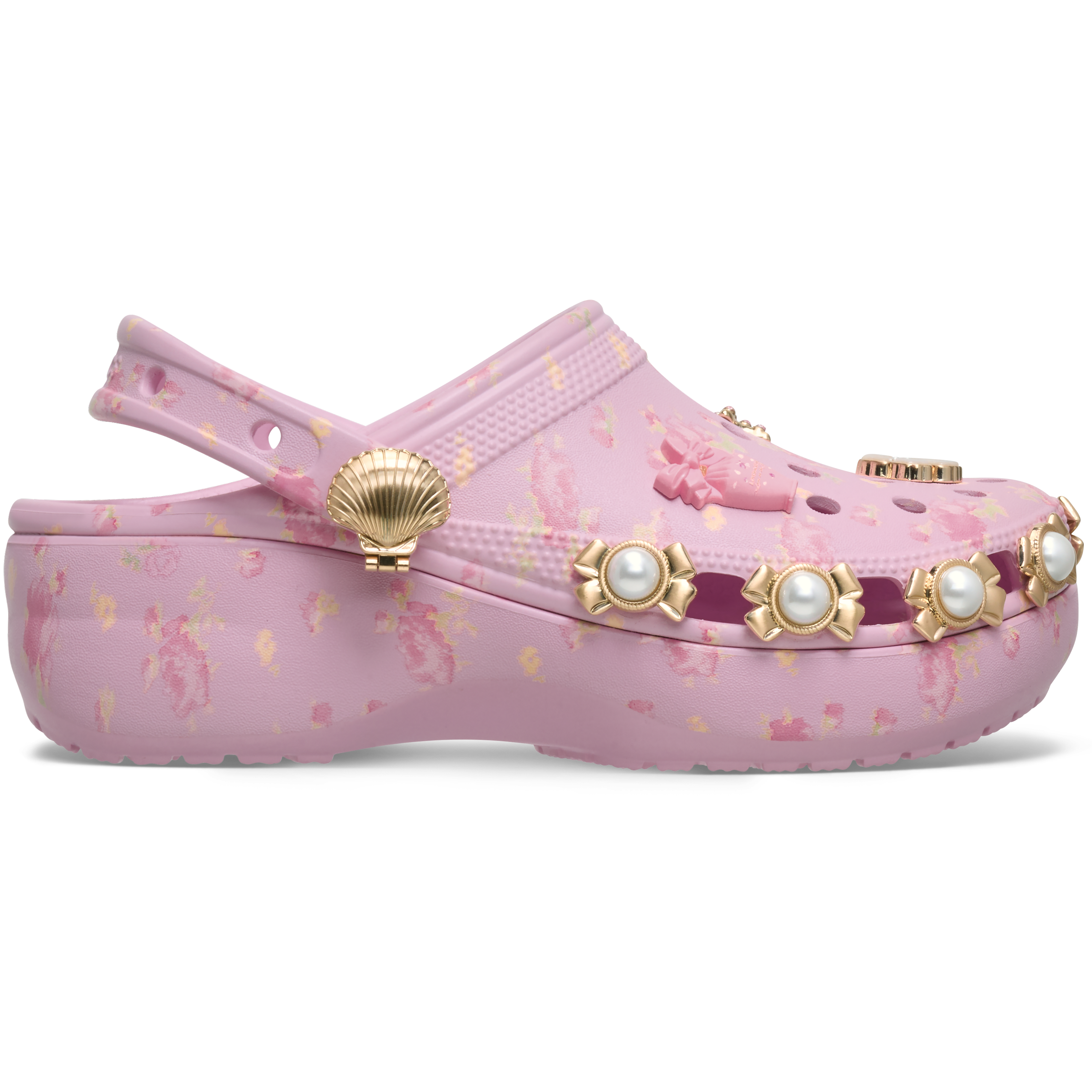LoveShackFancy Classic Platform Clog